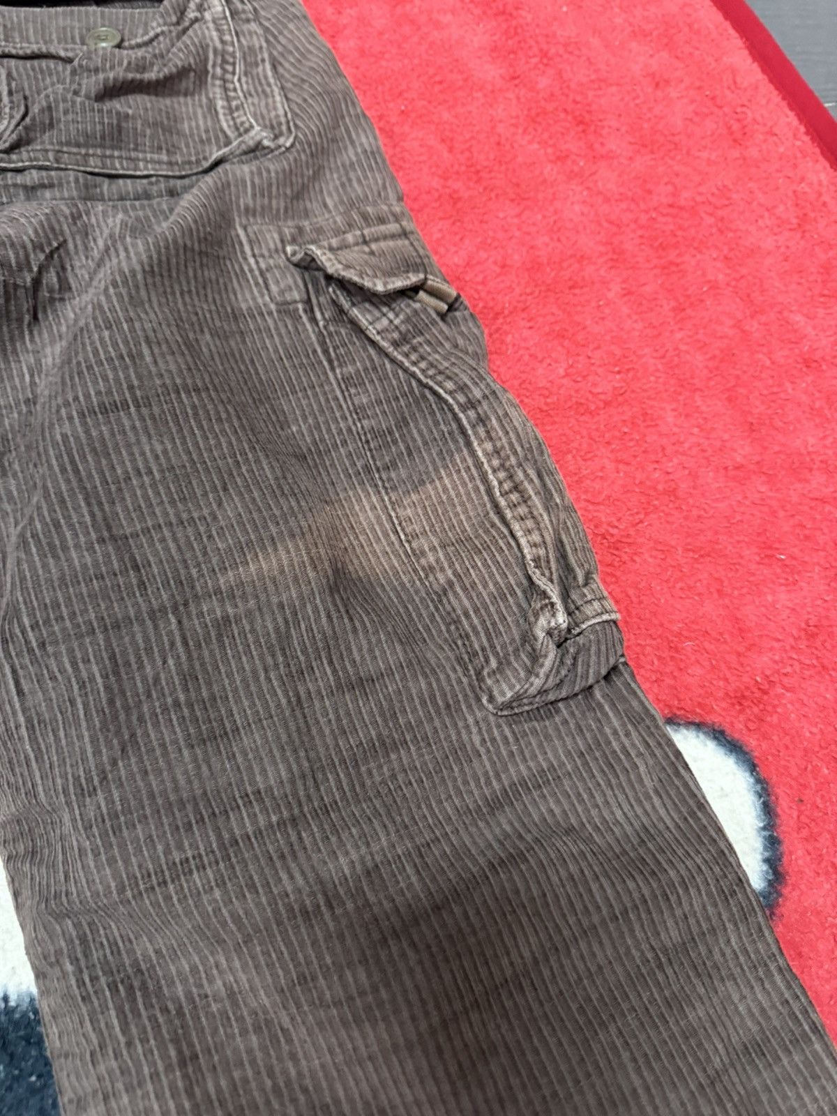 REPLAY CORDUROY CARGO PANTS