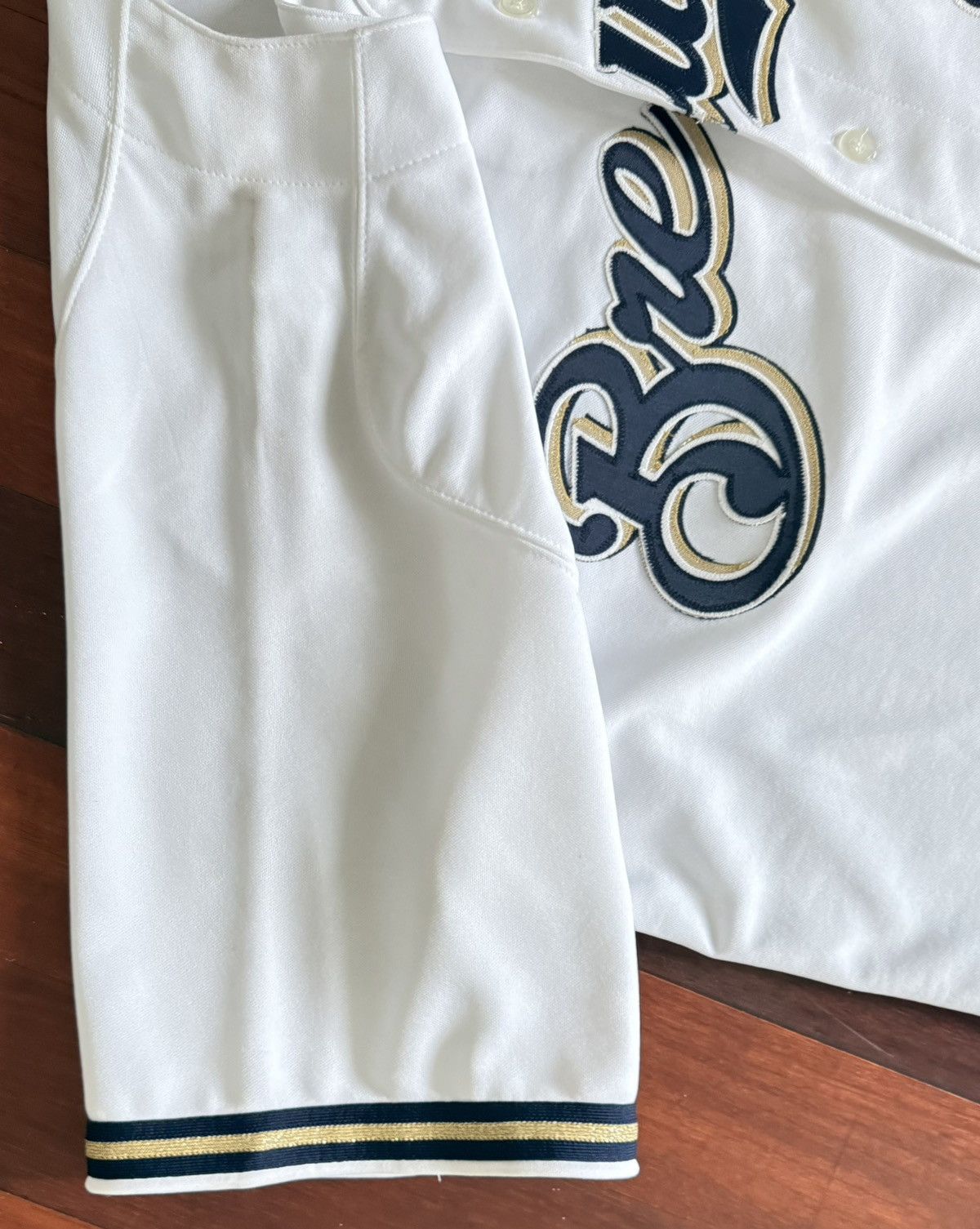 Majestic Ryan Braun Milwaukee Brewers MLB Stitched Jersey Size US XXL / EU 58 / 5 - 4 Thumbnail