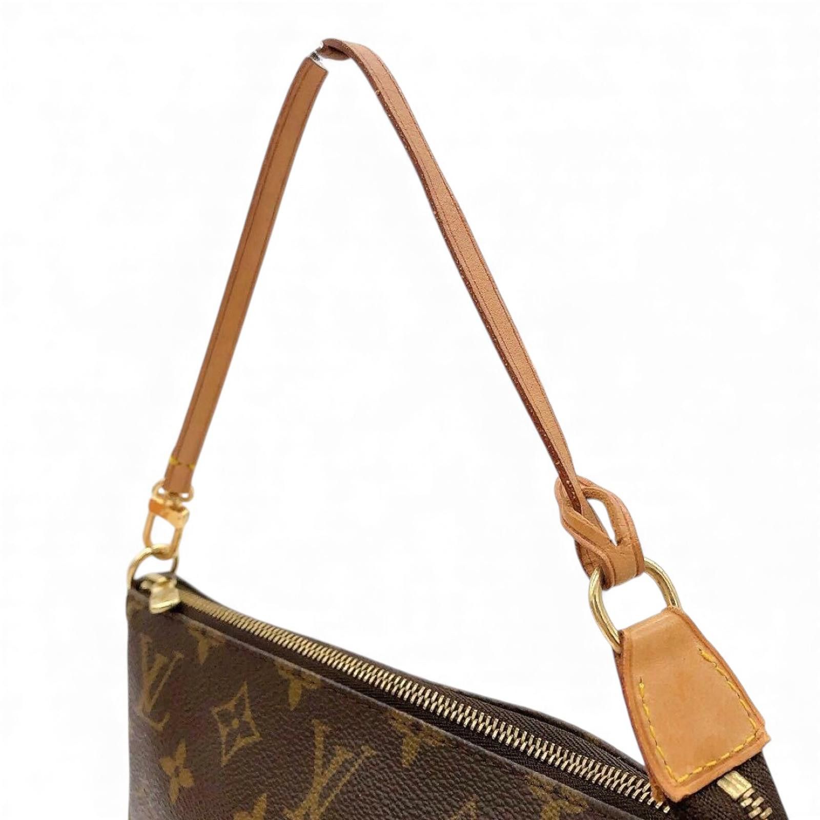 Louis Vuitton Louis Vuitton - Monogram Canvas Shoulder Bag Size ONE SIZE - 7 Thumbnail