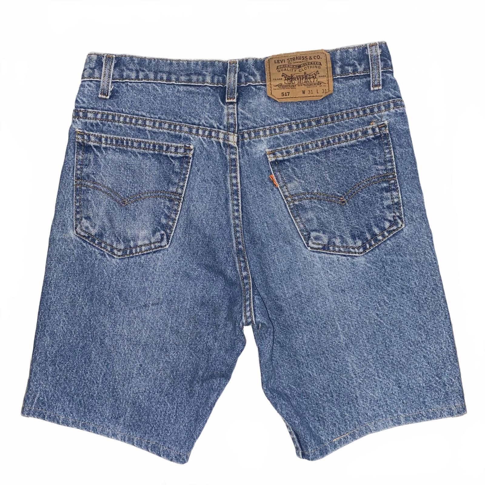 Designer Vintage 90s Men Levis Shorts Orange Tag 31 in Size US 31 - 1 Thumbnail