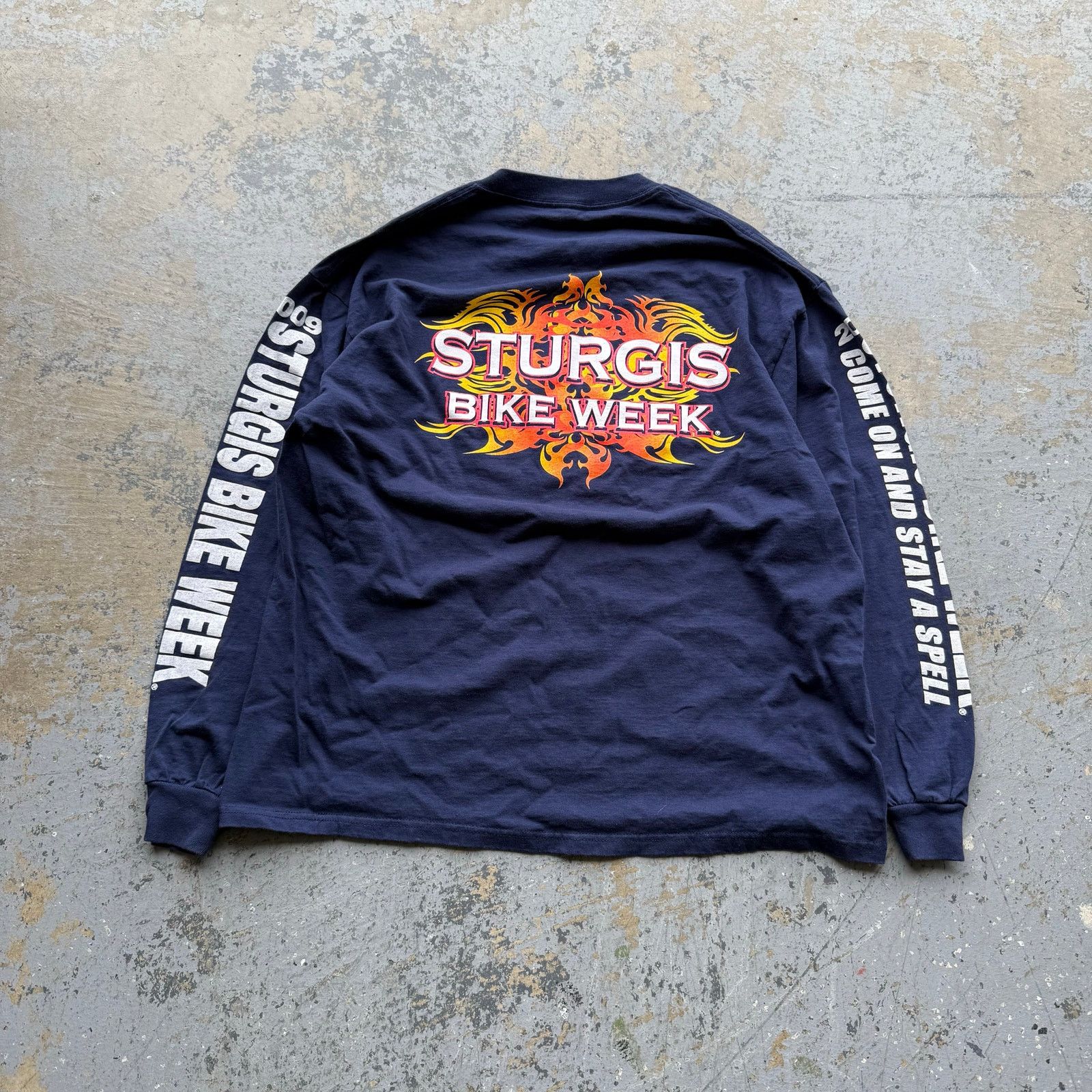 Vintage Vintage Y2K Sturgis Bike Week Longsleeve XL Size US XL / EU 56 / 4 - 1 Thumbnail