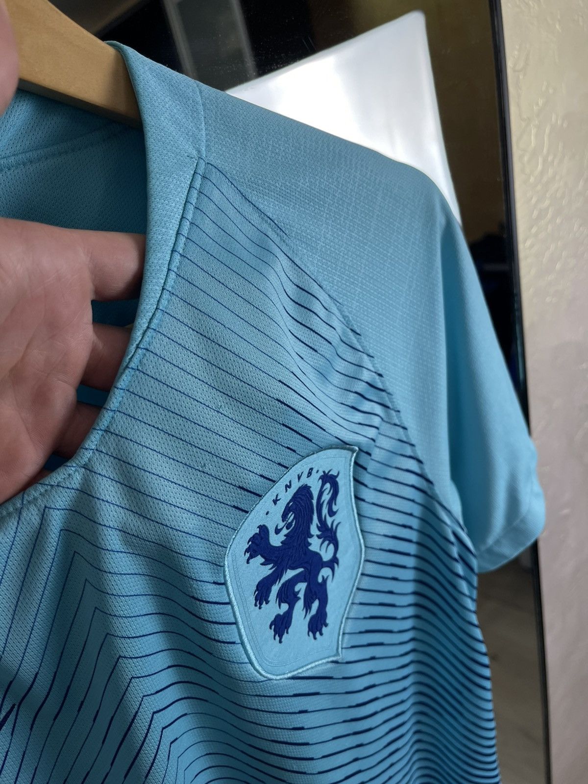 Nike Nike Netherlands 2018 Away Soccer Jersey Netherlands KNVB Size US S / EU 44-46 / 1 - 7 Thumbnail