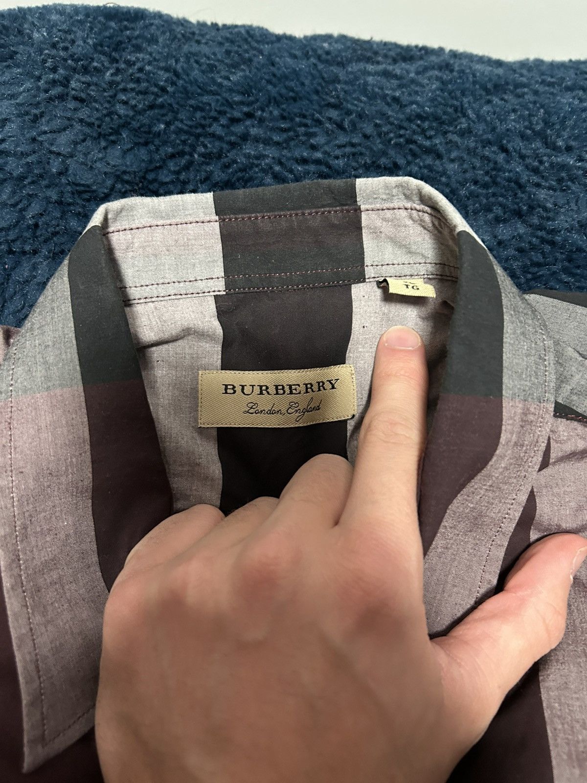 Burberry Burberry button down Size US XL / EU 56 / 4 - 2 Thumbnail