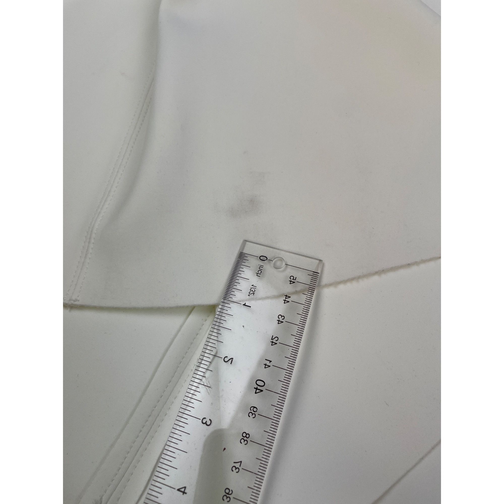Theory Theory Women's White Sleeveless Dress Fit & Flare Mini Size Size L / US 10 / IT 46 - 10 Thumbnail