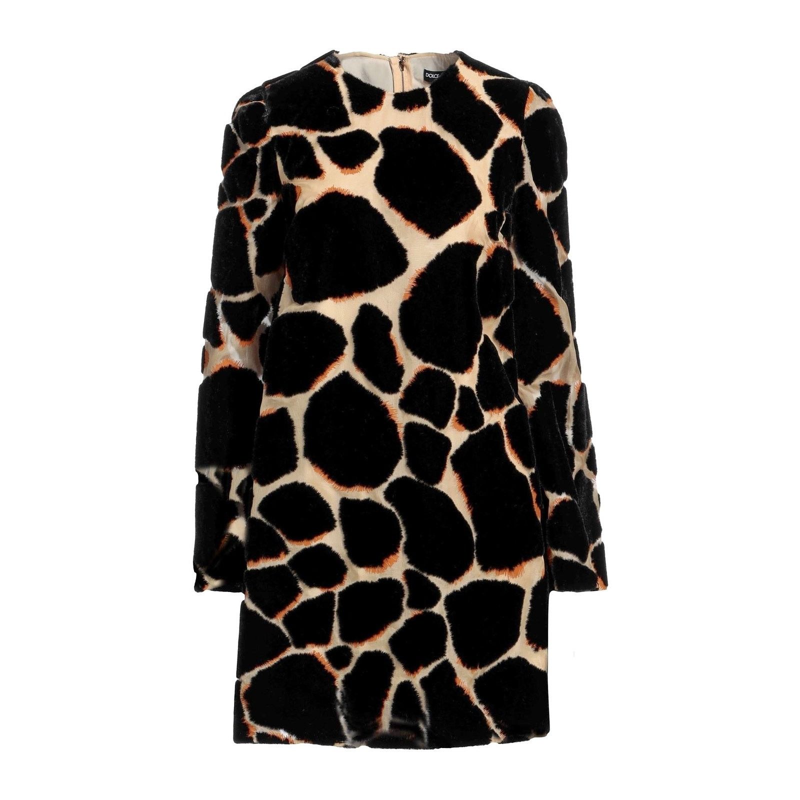 Dolce & Gabbana DOLCE & GABBANA Runway Giraffe Print Mini Dress Brown 42 Size M / US 6-8 / IT 42-44 - 5 Thumbnail