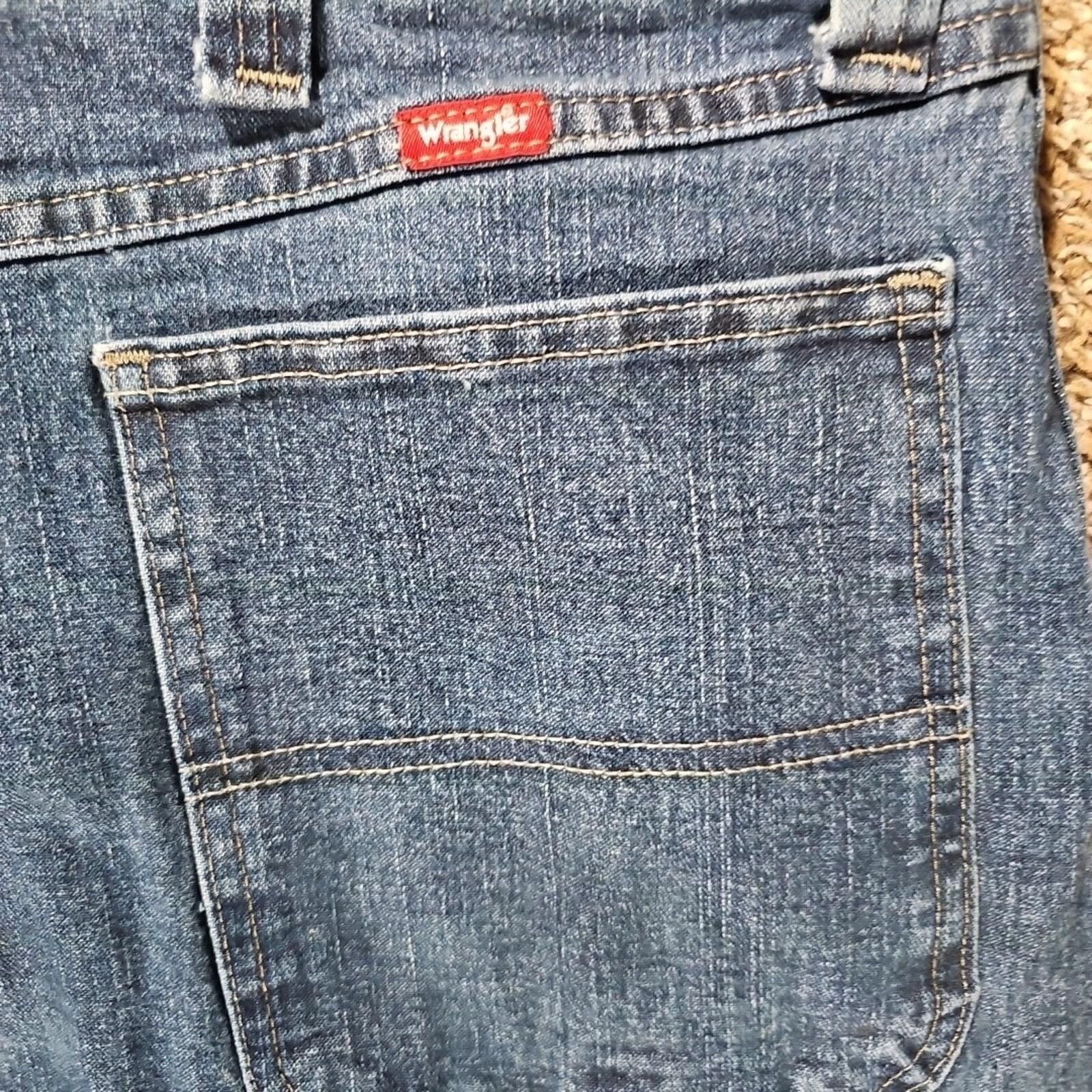 Wrangler Wrangler 38x32 Straight Cut Carpenter Jeans Size US 38 / EU 54 - 6 Thumbnail