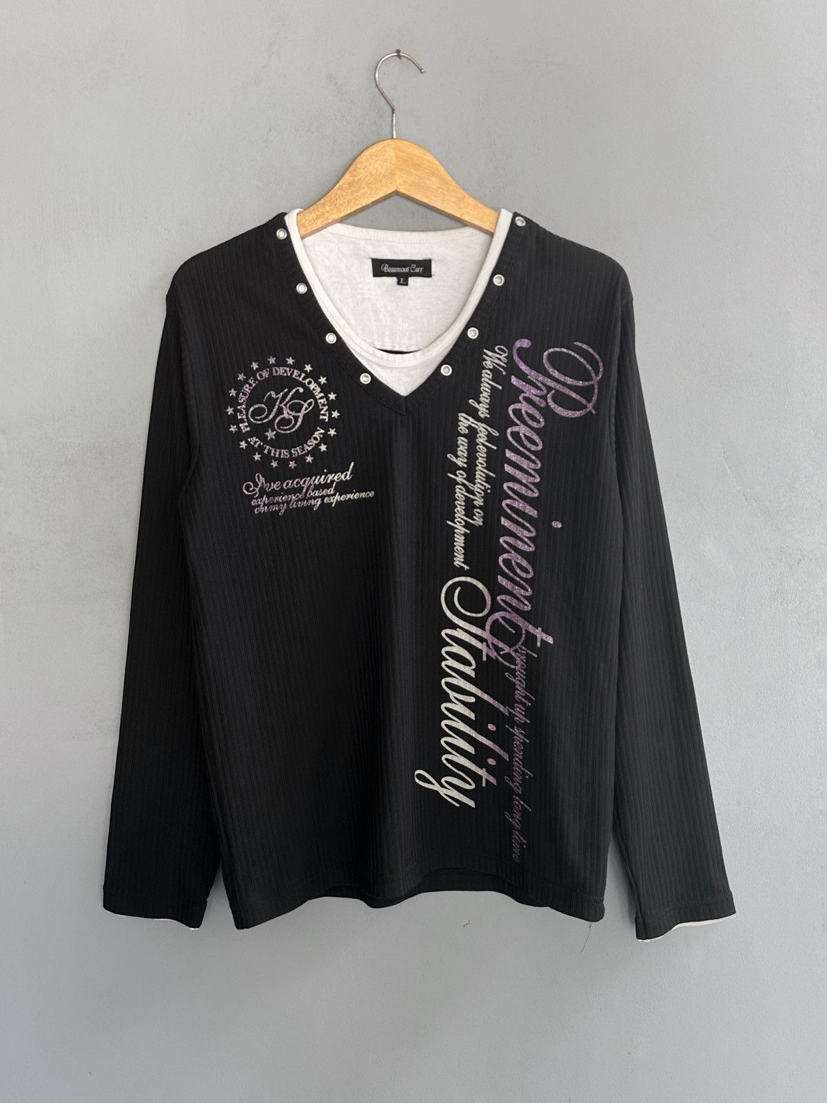Beauty Beast × If Six Was Nine × Japanese Brand Beaumontcarr Poem Long Sleeve isfixwasnine lgb style Size US M / EU 48-50 / 2 - 1 Thumbnail