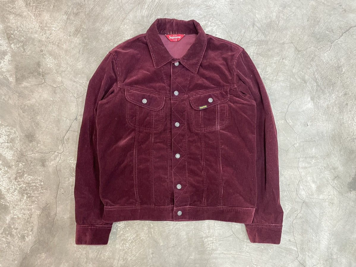 Supreme Supreme (FW13) Corduroy Snap Front Jacket | Grailed