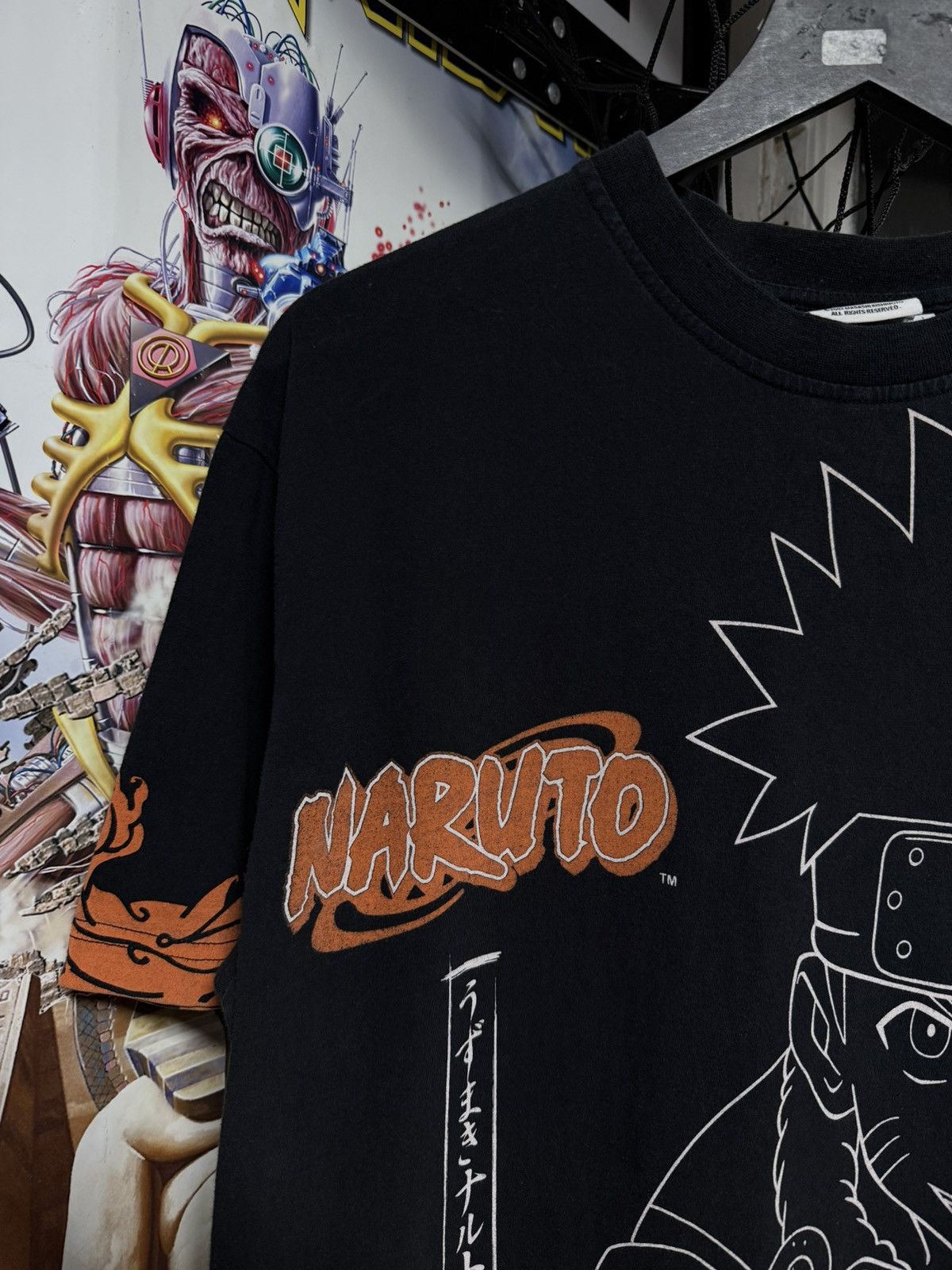 Vintage Vintage 2002 Naruto T-Shirt Rare Adult Size Large Size US L / EU 52-54 / 3 - 6 Thumbnail