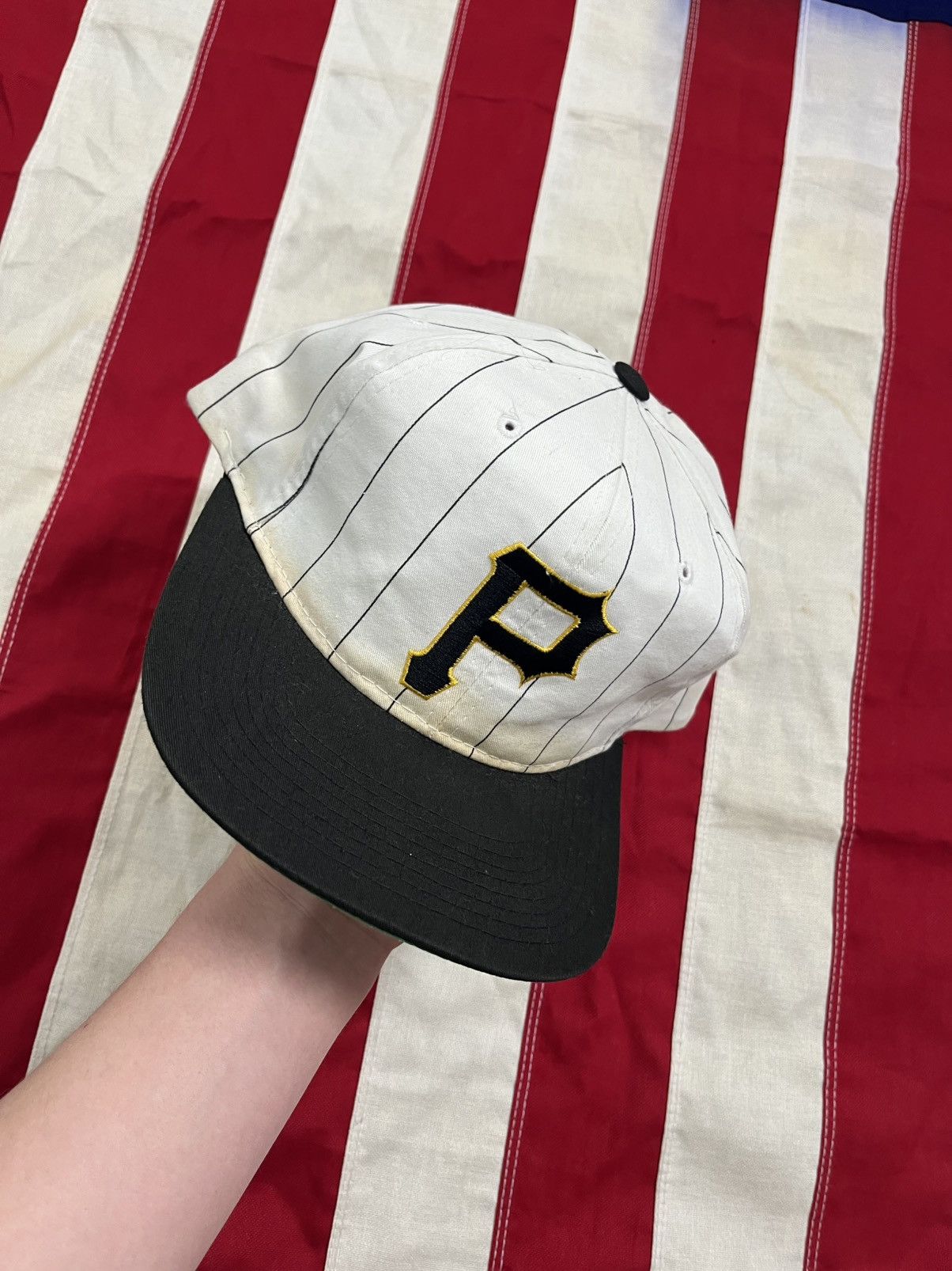 Starter Vintage Pittsburgh Pirates Starter Cap Made in Korea Size ONE SIZE - 1 Thumbnail