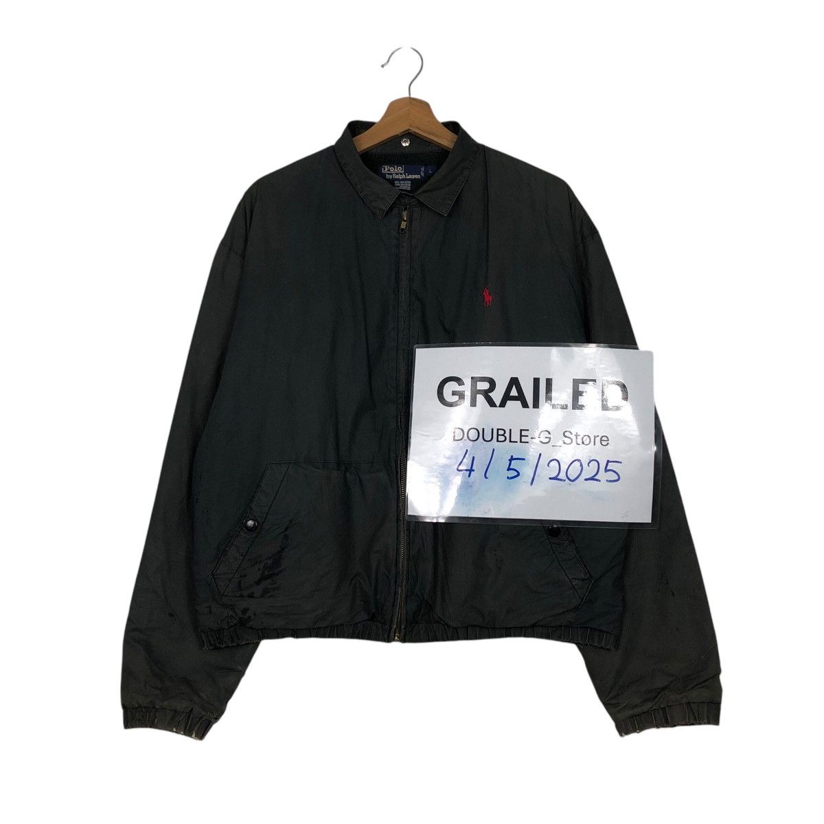 Polo Ralph Lauren 📌Vintage Bomber Jacket Polo Ralph Lauren Duck Canvas Size US L / EU 52-54 / 3 - 1 Thumbnail