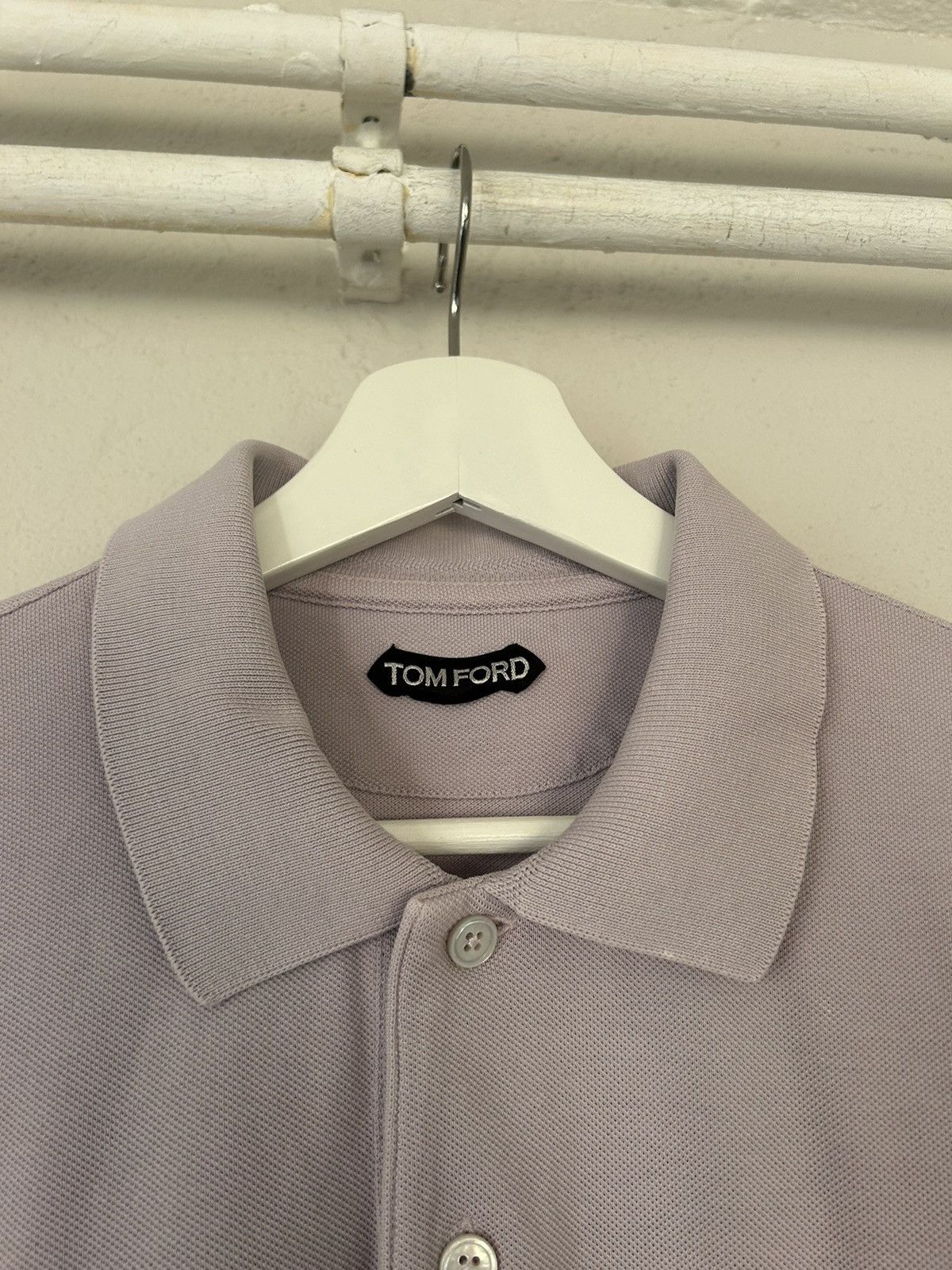 Tom Ford Polo Shirt Size US L / EU 52-54 / 3 - 2 Thumbnail