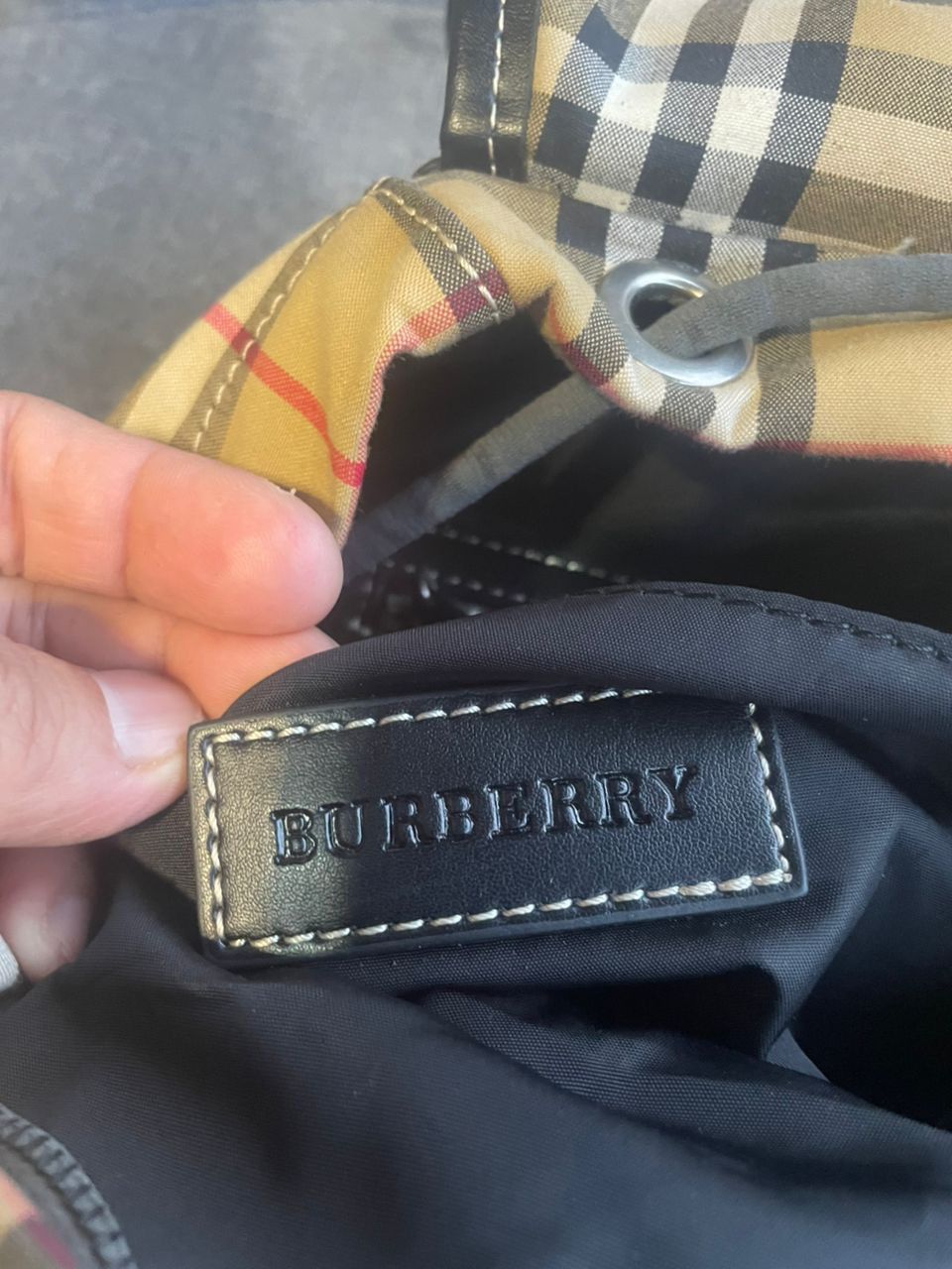 Burberry Authentic Burberry Nova Check Mini Backpack Size ONE SIZE - 10 Thumbnail