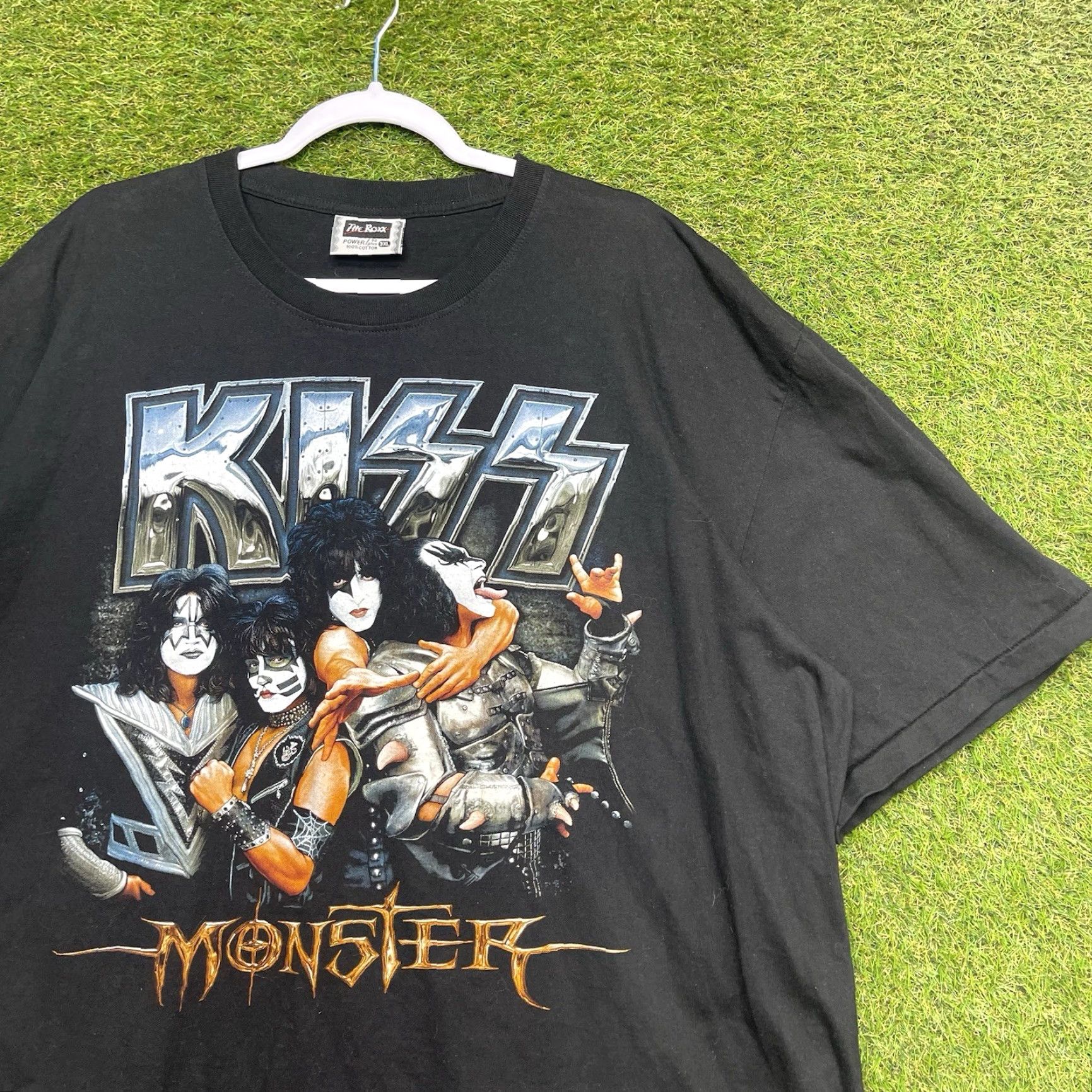 Vintage KISS Monster Tour Shirt Mens 3XL Black Band Tee Single Stitch Roxx Rock Grunge Shirt Graphic Print Logo Cotton 2020s Mens Size US XXL / EU 58 / 5 - 2 Thumbnail