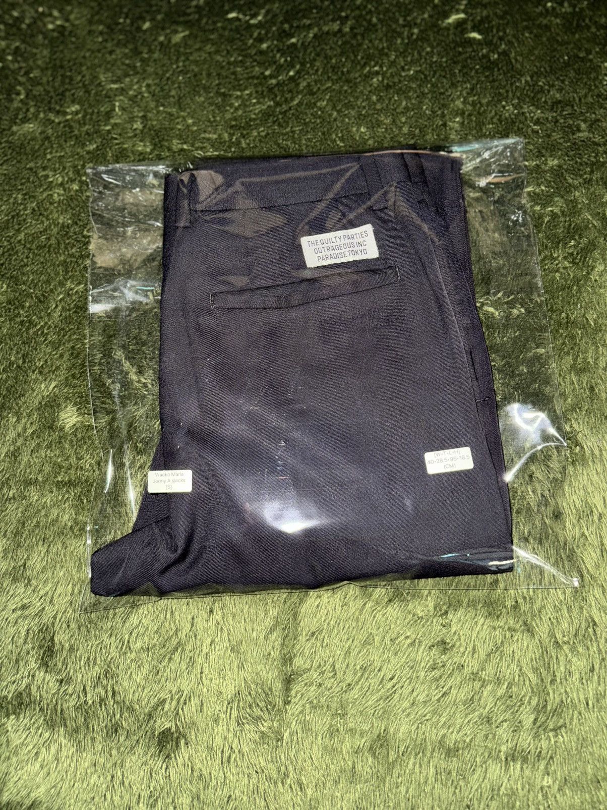Wacko Maria [S] Wacko Maria Blank Line Jonny A Wool Slacks Trousers Size US 32 / EU 48 - 17 Thumbnail