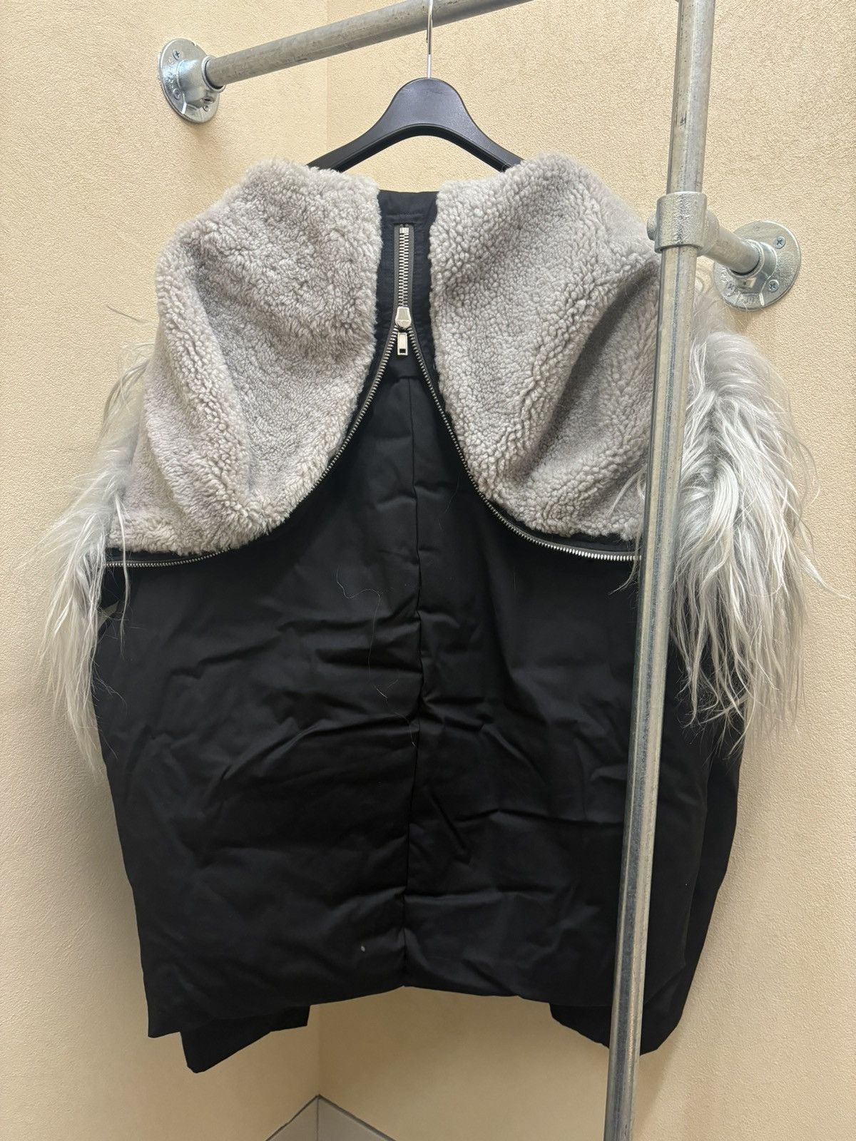Rick Owens Rick Owen’s fur collar coat Size US M / EU 48-50 / 2 - 1 Thumbnail