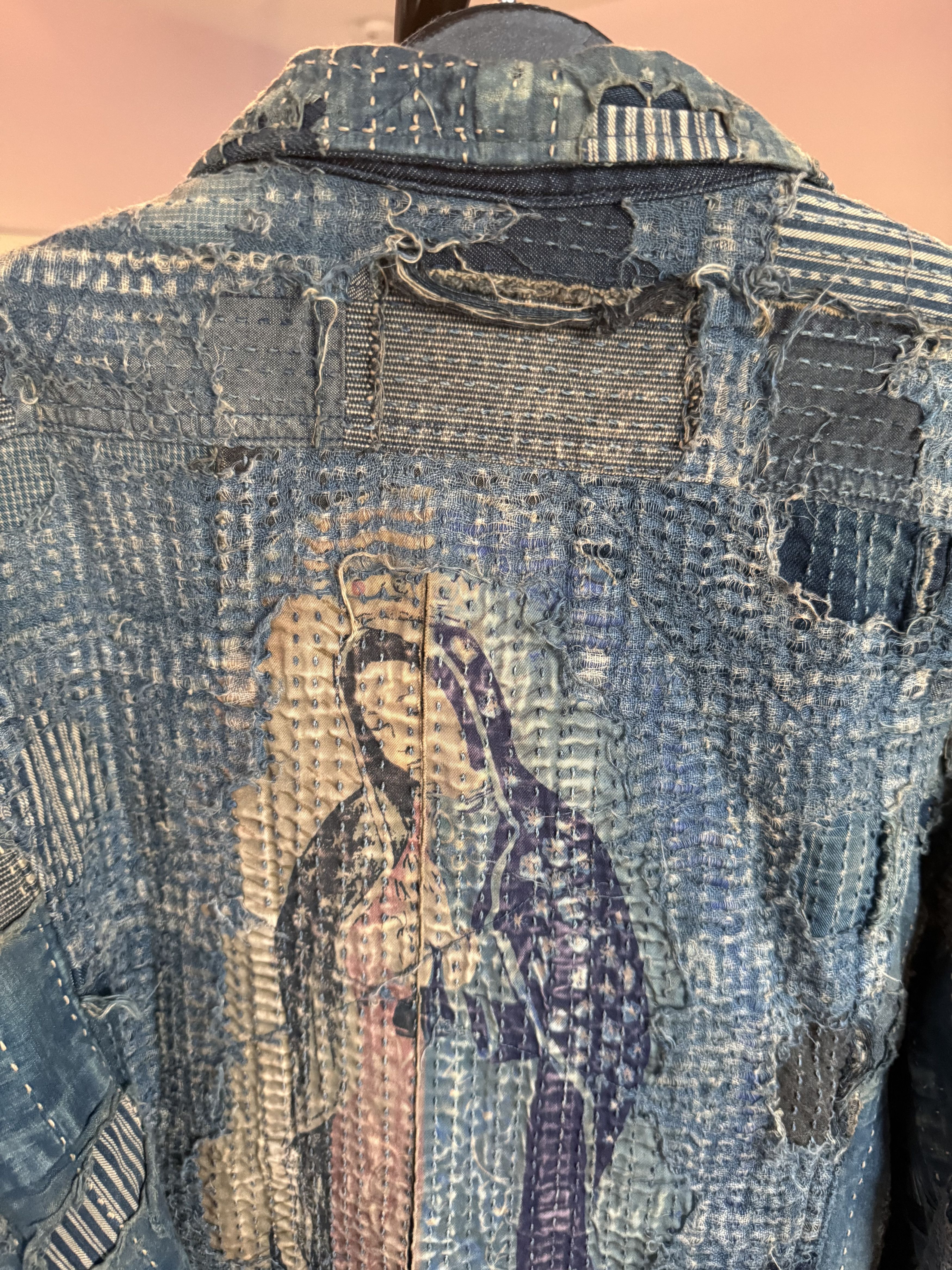 Kapital Kapital Kountry Boro Patchwork Sashiko Denim Jacket Size US M / EU 48-50 / 2 - 4 Thumbnail