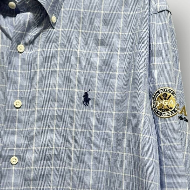 Ralph Lauren Ralph Lauren Luxury Twill PGA Button Down Shirt XL Size US XL / EU 56 / 4 - 5 Thumbnail