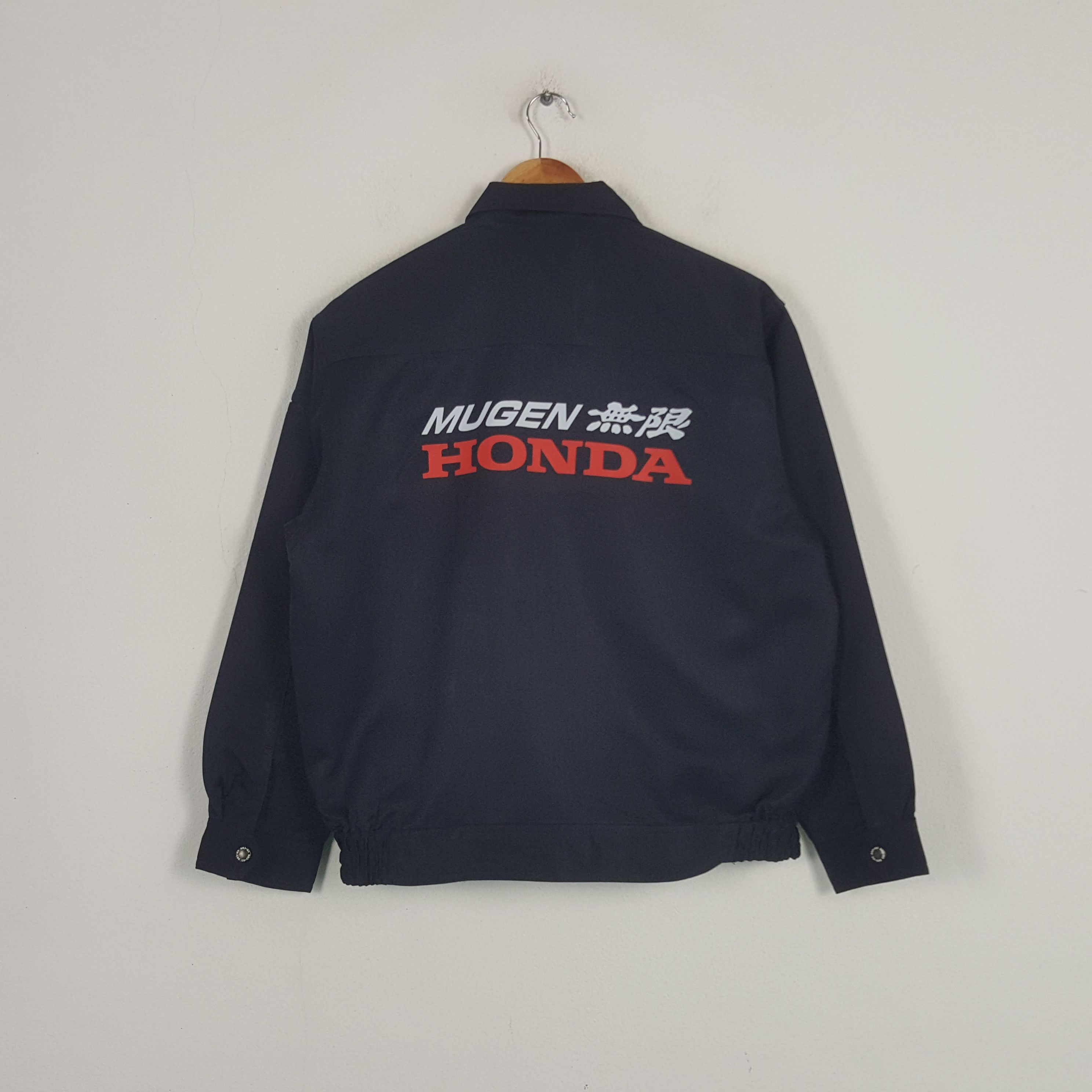 Japanese Brand × Vintage Vintage Mugen Honda Japanese Racing Team Custom Art Jacket Size US M / EU 48-50 / 2 - 1 Thumbnail