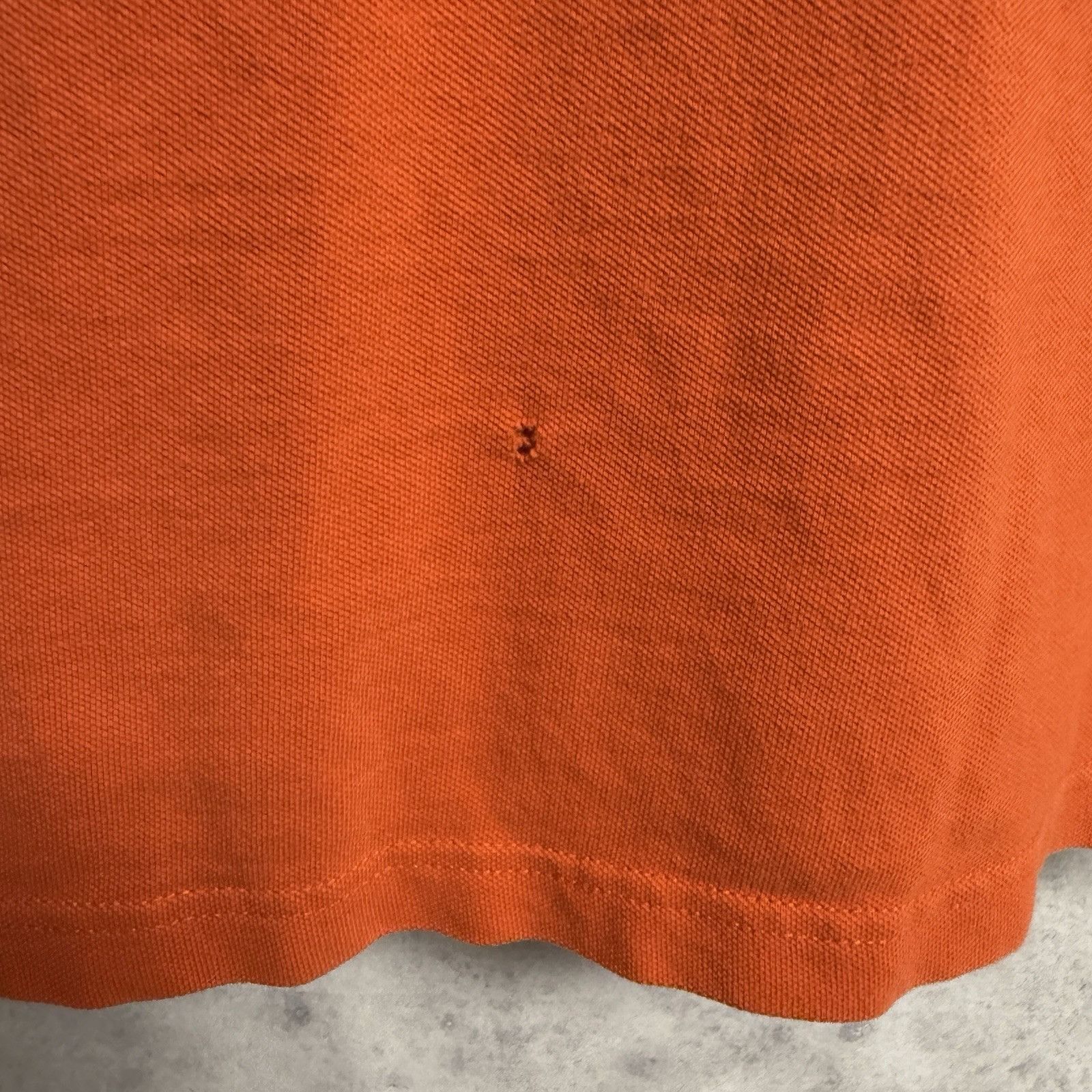 U.S. Polo Assn. US Polo Assn Collared Short Mens M 21.5x25 Orange Big Horse Size US M / EU 48-50 / 2 - 9 Thumbnail