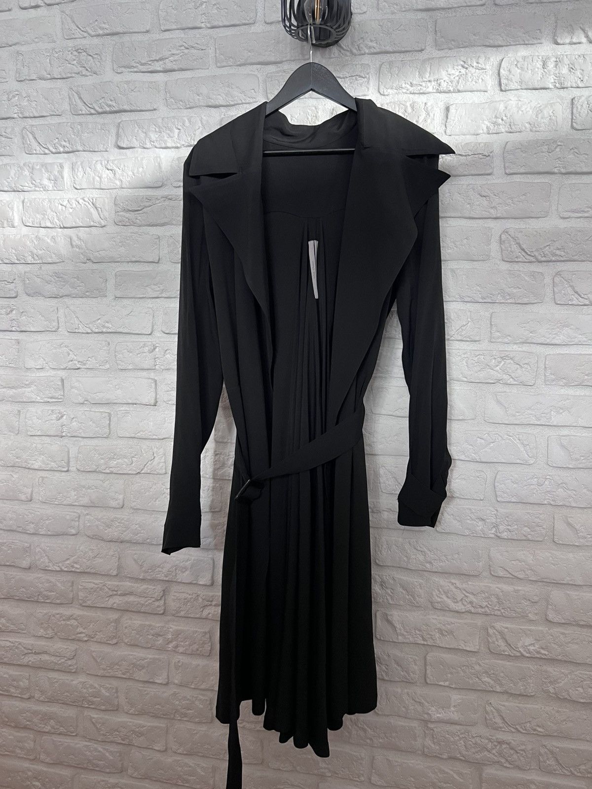 Rick Owens Rick owens belted silk coat Size M / US 6-8 / IT 42-44 - 3 Thumbnail