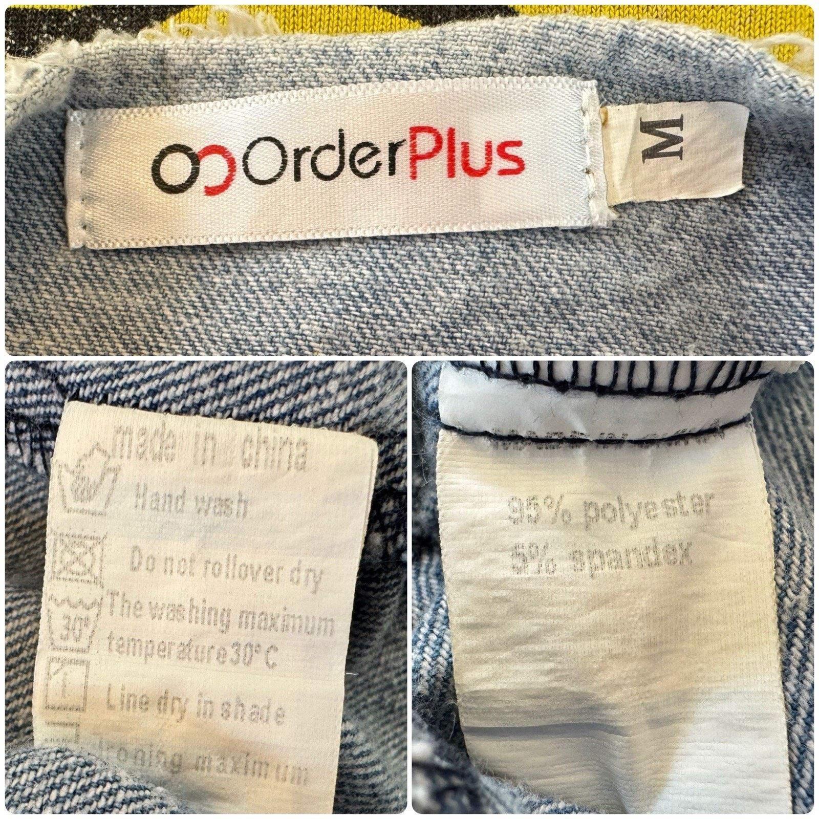 Other NIRVANA Denim Jacket 90s Punk Rock Retro Vintage Checkered M Size M / US 6-8 / IT 42-44 - 9 Thumbnail