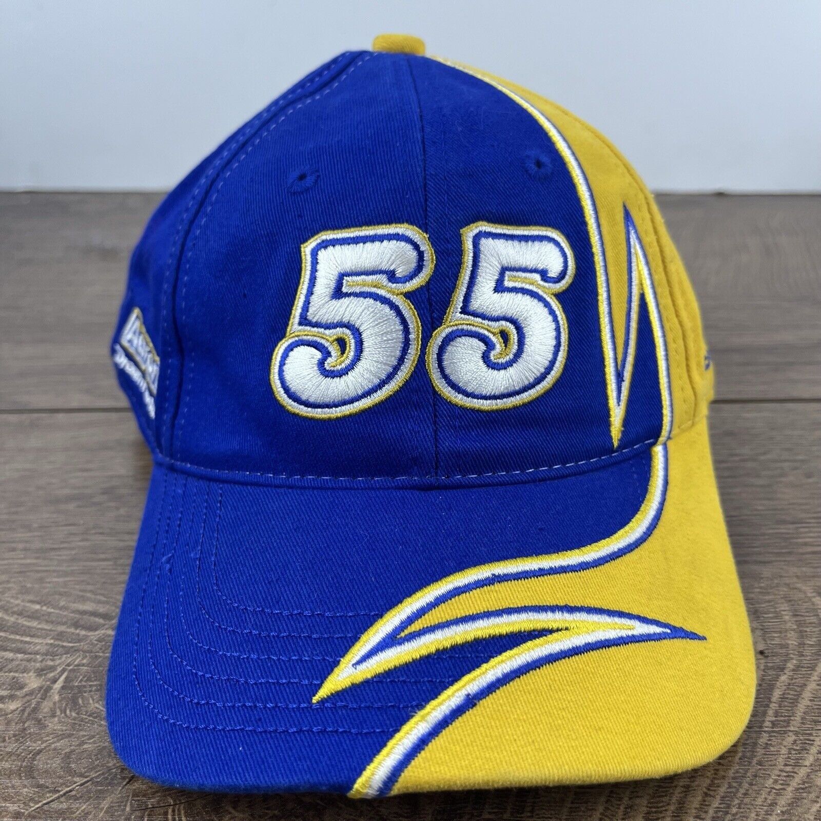Other Michael Waltrip Racing Hat NAPA 55 Car Blue Adjustable Hat B Size ONE SIZE - 5 Thumbnail