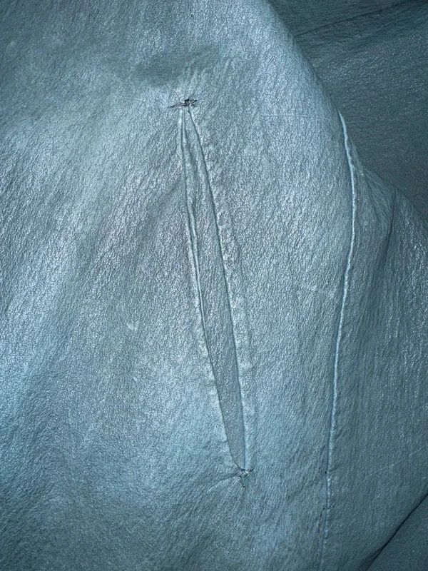 10sei0otto Unique long avantgarde leather vest Size S / US 4 / IT 40 - 11 Thumbnail