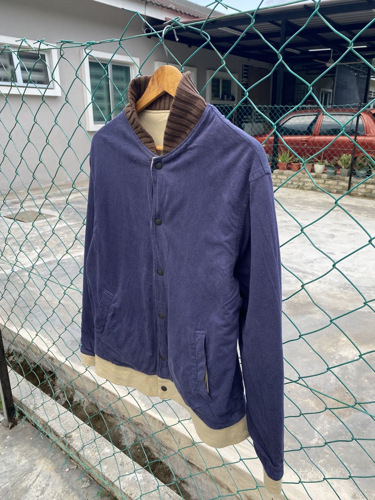 Japanese Brand × SHIPS × Vintage ⚡️light layer⚡️ Ships riversible jacket Size US M / EU 48-50 / 2 - 8 Thumbnail