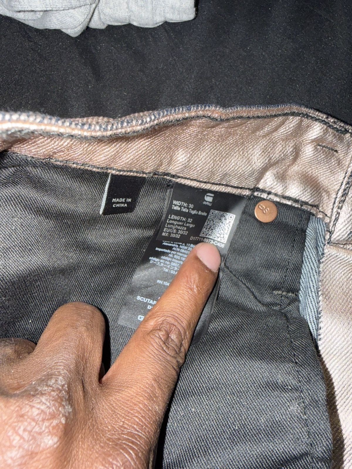 G-Star G-Star Metallic Gold Jeans Scutar 3D 30/32 baggy fit NWT Size US 30 / EU 46 - 6 Thumbnail