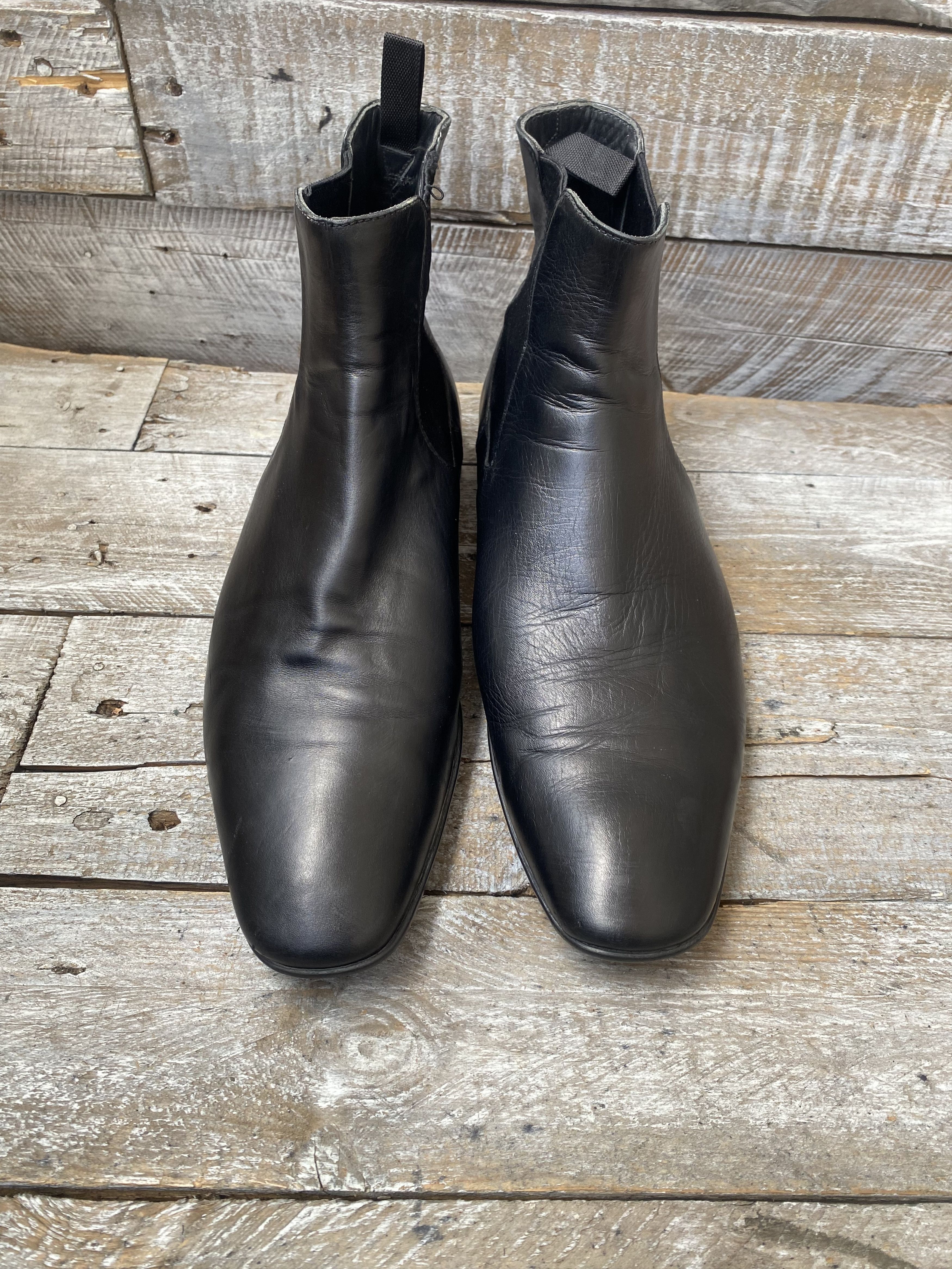 Prada Prada linea Rosa black chelsea boots sz uk 8.5 Size US 9.5 / EU 42-43 - 3 Thumbnail