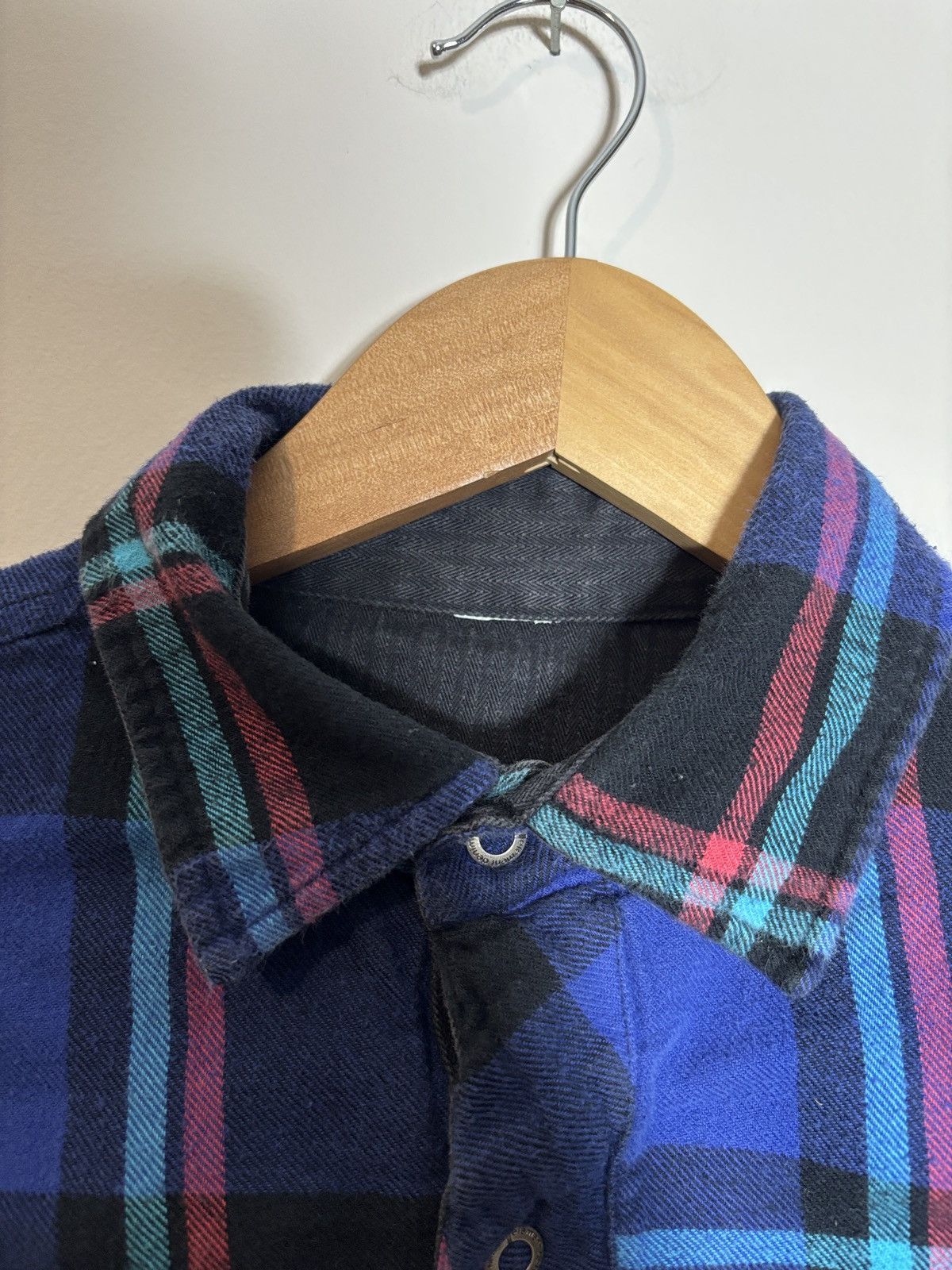 Element Vintage Element Snap Flannel Shirt Plaid Grunge Skater Large Size US L / EU 52-54 / 3 - 3 Thumbnail