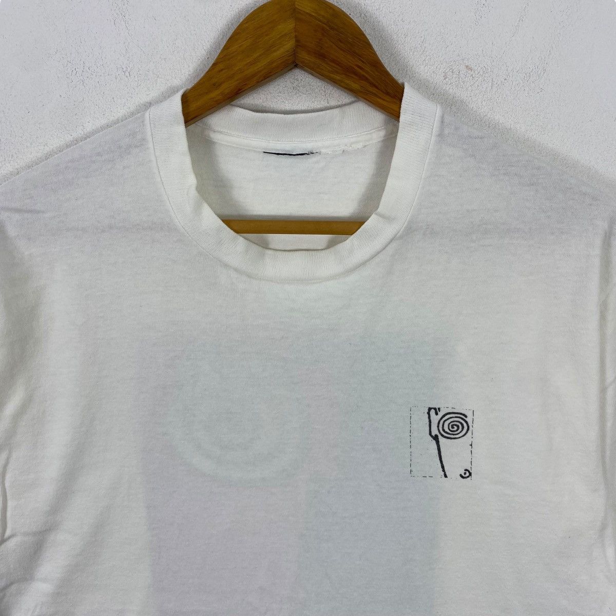 Vintage Vintage 80's DUDE Surf Clothing Streetwear Skate Tee Shirt Size US M / EU 48-50 / 2 - 4 Thumbnail