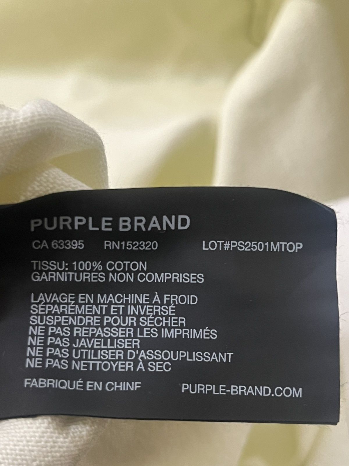 Purple Brand Men’s Buckshot Logo T-Shirt Sz L Size US L / EU 52-54 / 3 - 9 Thumbnail