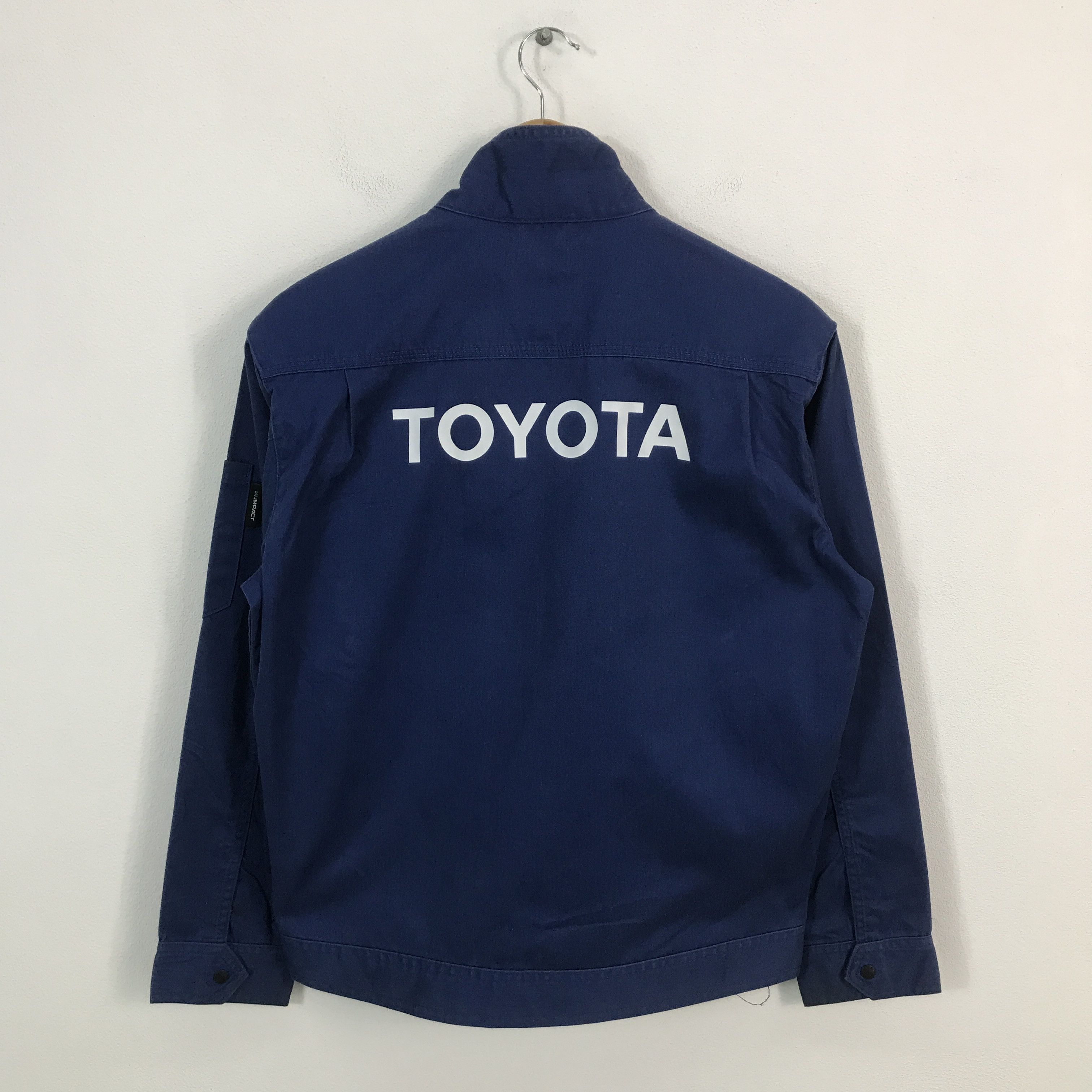 Japanese Brand toyota racing blue uniform custom jacket Size US L / EU 52-54 / 3 - 1 Thumbnail