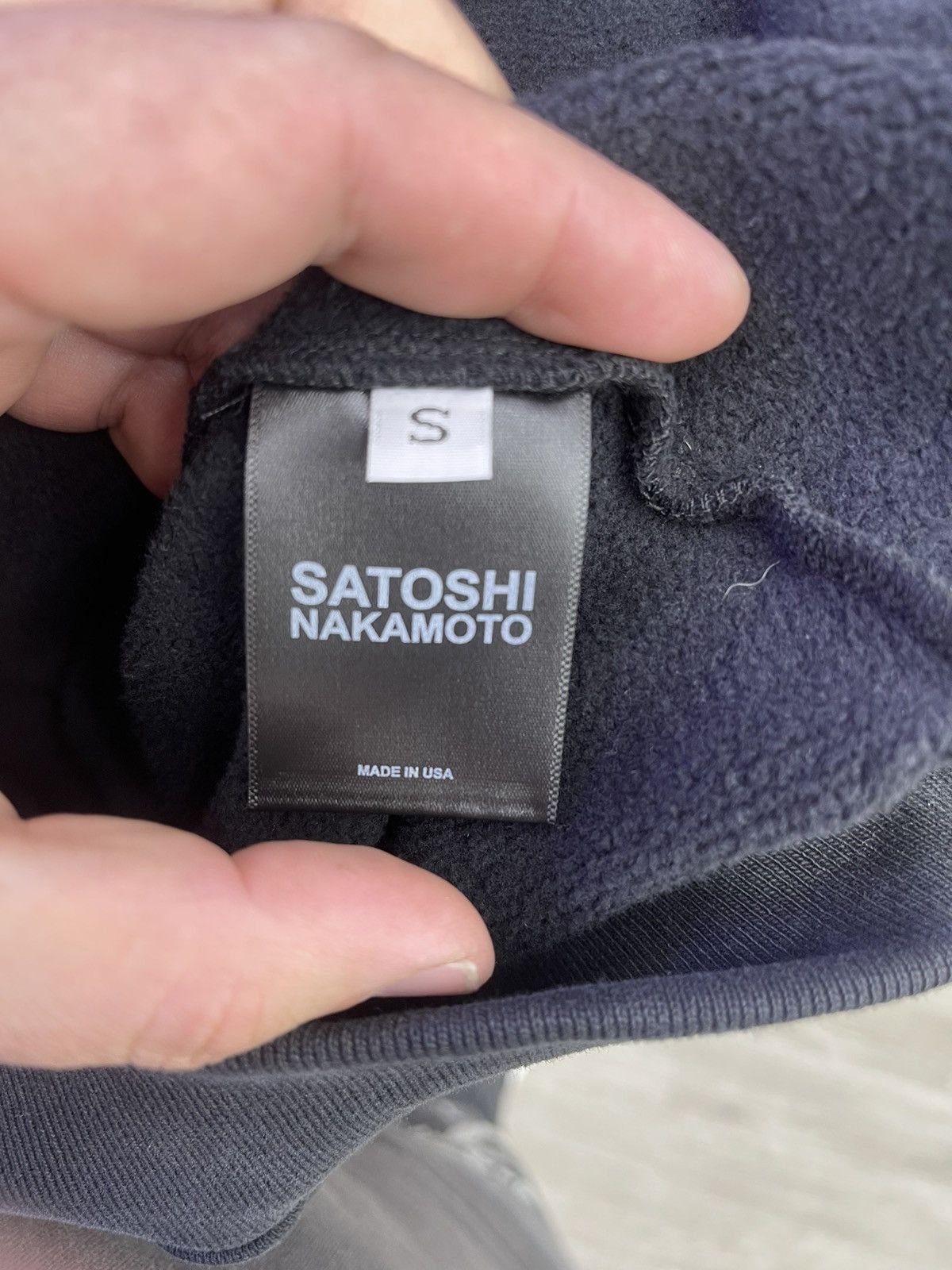 Satoshi Nakamoto Satoshi Nakamoto hoodie Moto (black) Size US S / EU 44-46 / 1 - 4 Thumbnail
