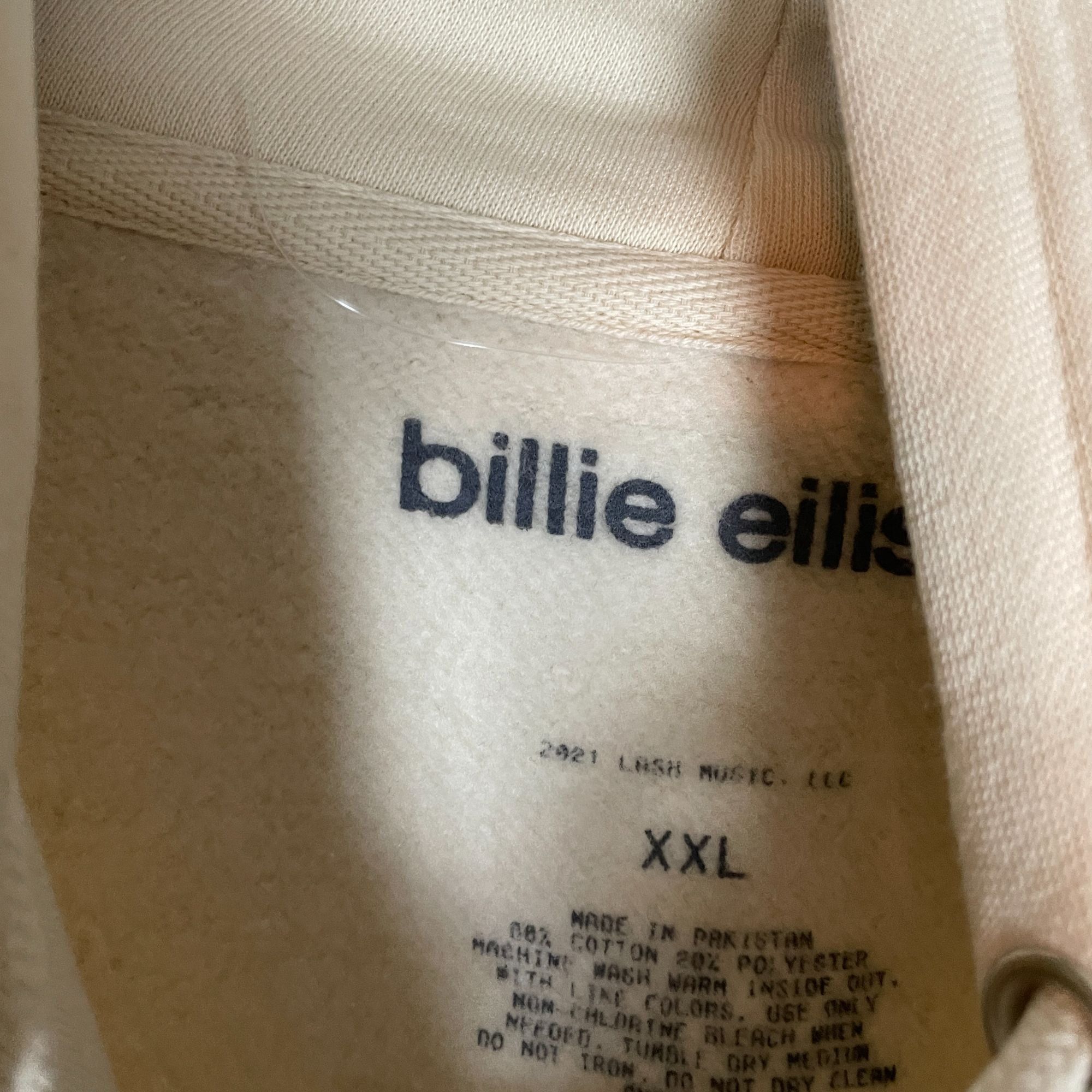 Billie Eilish Billie Eilish Happier Than Ever hoodie size 2XL Size US XXL / EU 58 / 5 - 2 Thumbnail