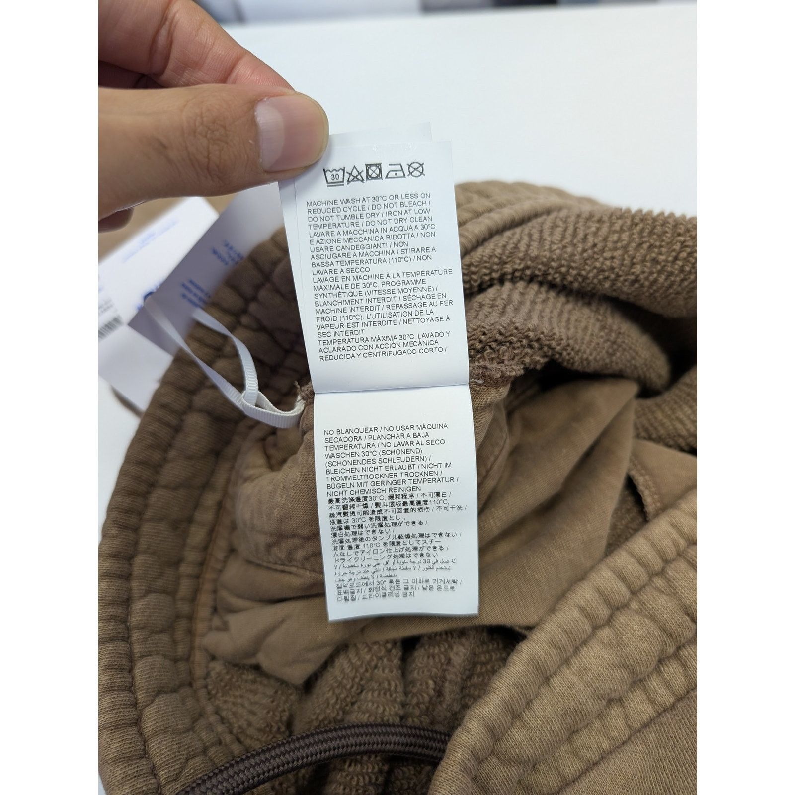 Off-White o1rshd1 BW S.Matthew Sweatpants Rain Drum Grey Size US 36 / EU 52 - 14 Thumbnail