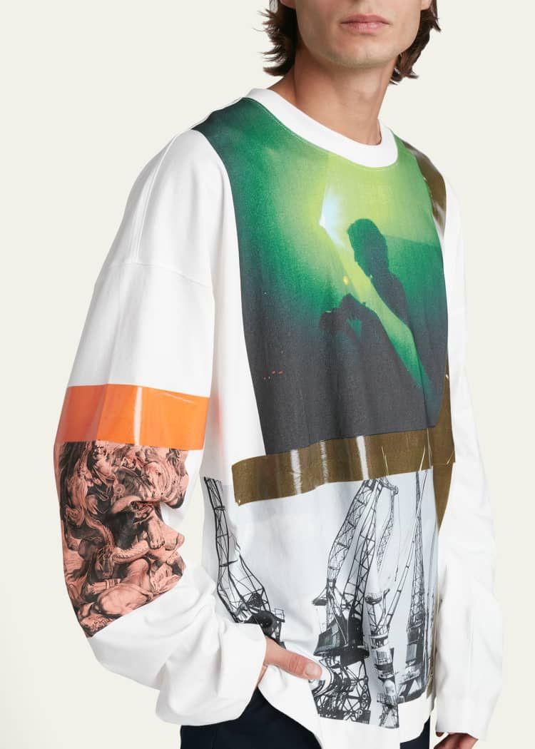 Dries Van Noten Hegland Multi-Club Oversized T-Shirt Size US M / EU 48-50 / 2 - 7 Thumbnail