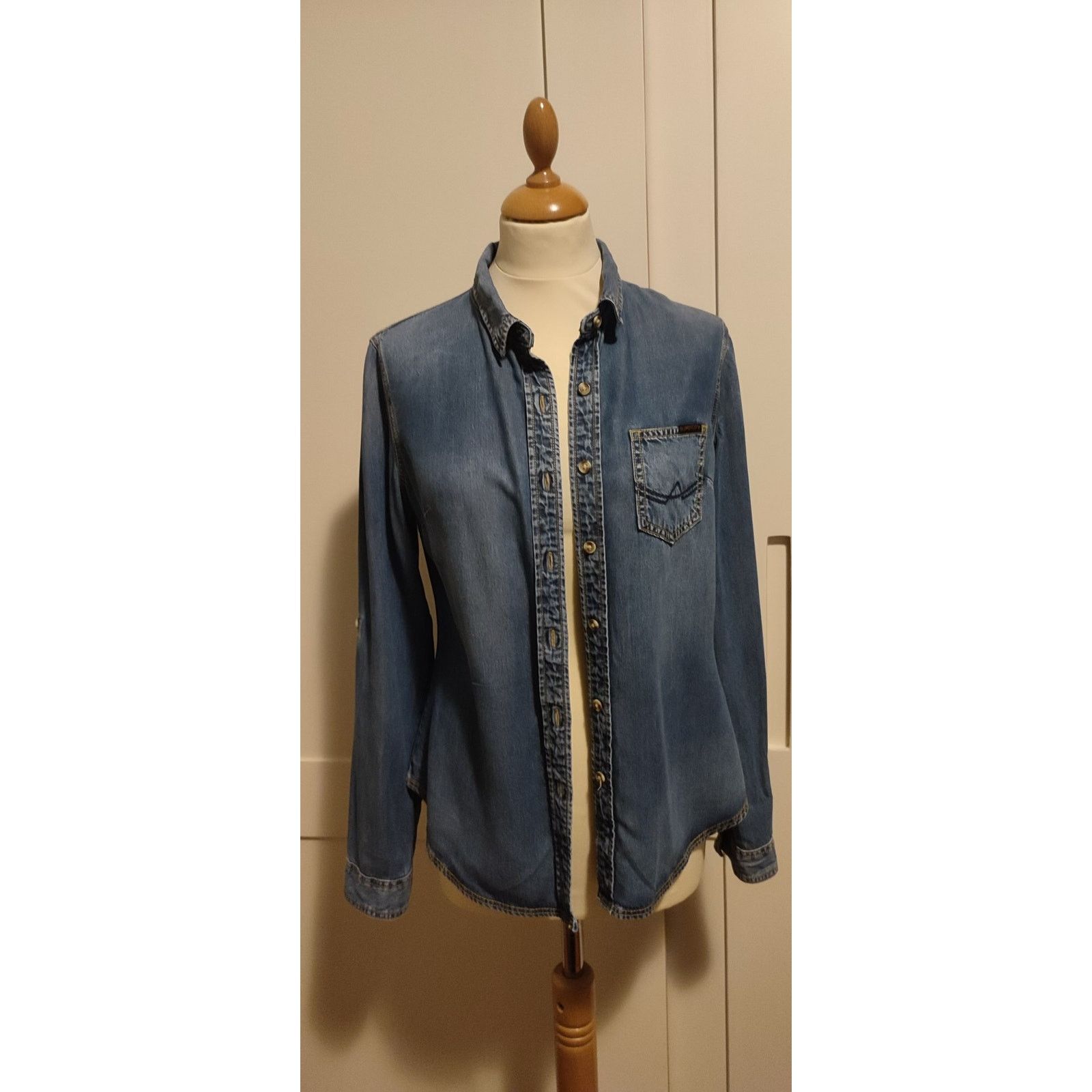 Superdry SUPERDRY Vintage Denim Jacket Size L Excellent Condition Size L / US 10 / IT 46 - 8 Thumbnail