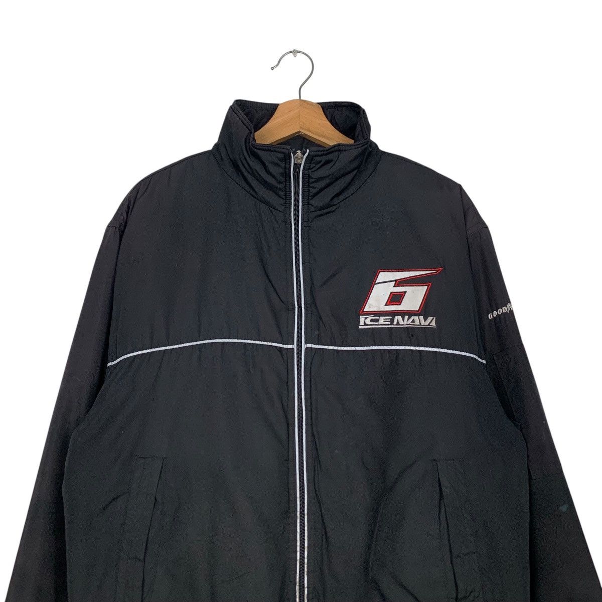 Sports Specialties GOODYEAR Ice Navi Big Logo Motorsport Jacket #2479-C111 Size US L / EU 52-54 / 3 - 6 Thumbnail