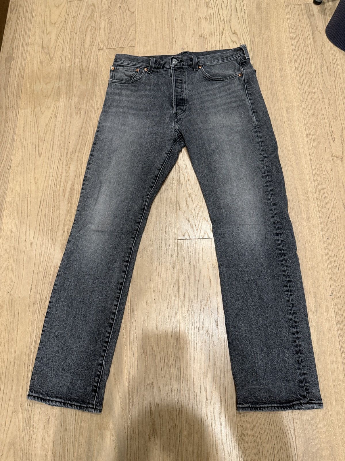 Levi's Levi’s Premium 501 ‘93 Grey Jeans Size US 33 - 1 Thumbnail