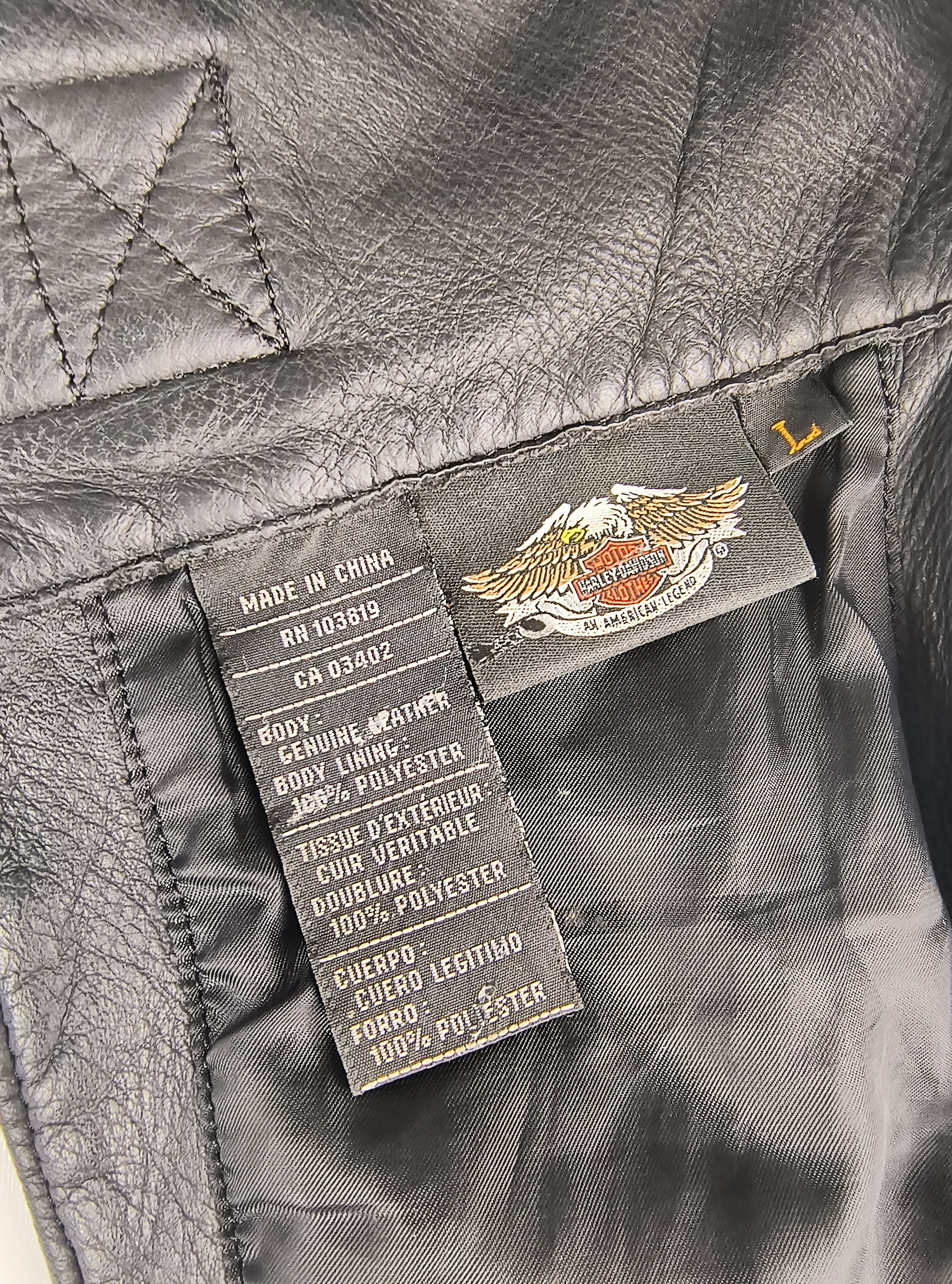 Harley Davidson Vintage Harley Davidson leather chaps Size US 36 / EU 52 - 11 Thumbnail