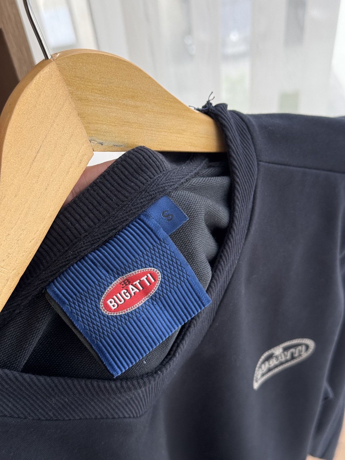 Formula 1 × Vintage Buggati 3B Veyron Racing Navy Logo Sweatshirt Size US M / EU 48-50 / 2 - 7 Thumbnail