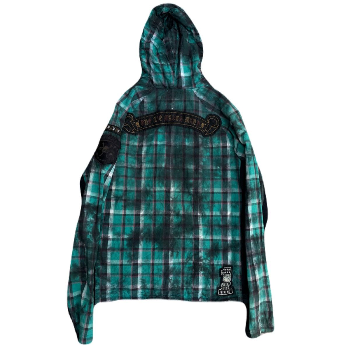 If Six Was Nine 2000s Japanese archive Vkei Multi Gimmic Patch Hooded Jacket Size US M / EU 48-50 / 2 - 4 Thumbnail