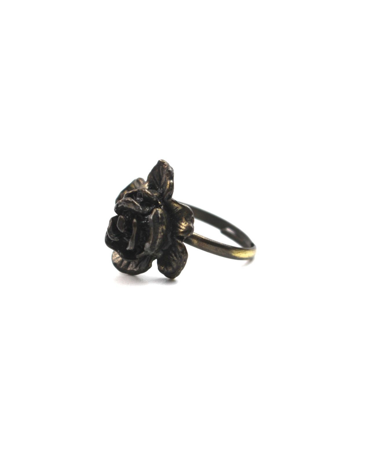 Hysteric Glamour 2000S JAPANESE MADE BRONZE ROSE RING Size ONE SIZE - 1 Thumbnail