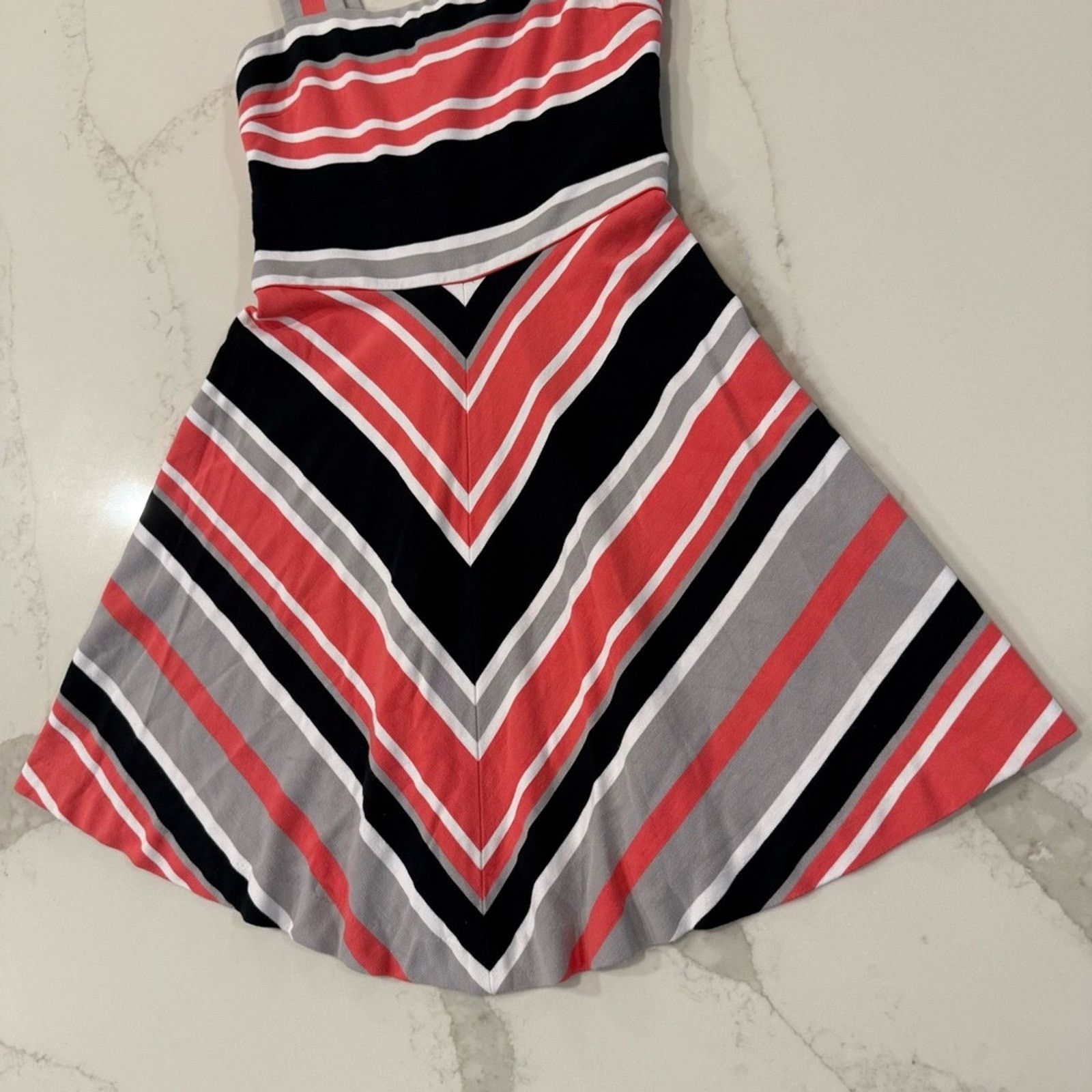 Banana Republic Banana Republic Milly Collection FitFlare MiniDress Womens 0 Size XS / US 0-2 / IT 36-38 - 2 Thumbnail