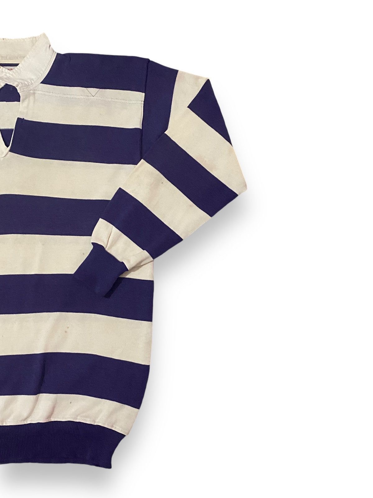 Japanese Brand CONVERT JAPAN BRAND RUGBY WEAR STRIPES COLLAR SWEATSHIRT Size US L / EU 52-54 / 3 - 3 Thumbnail