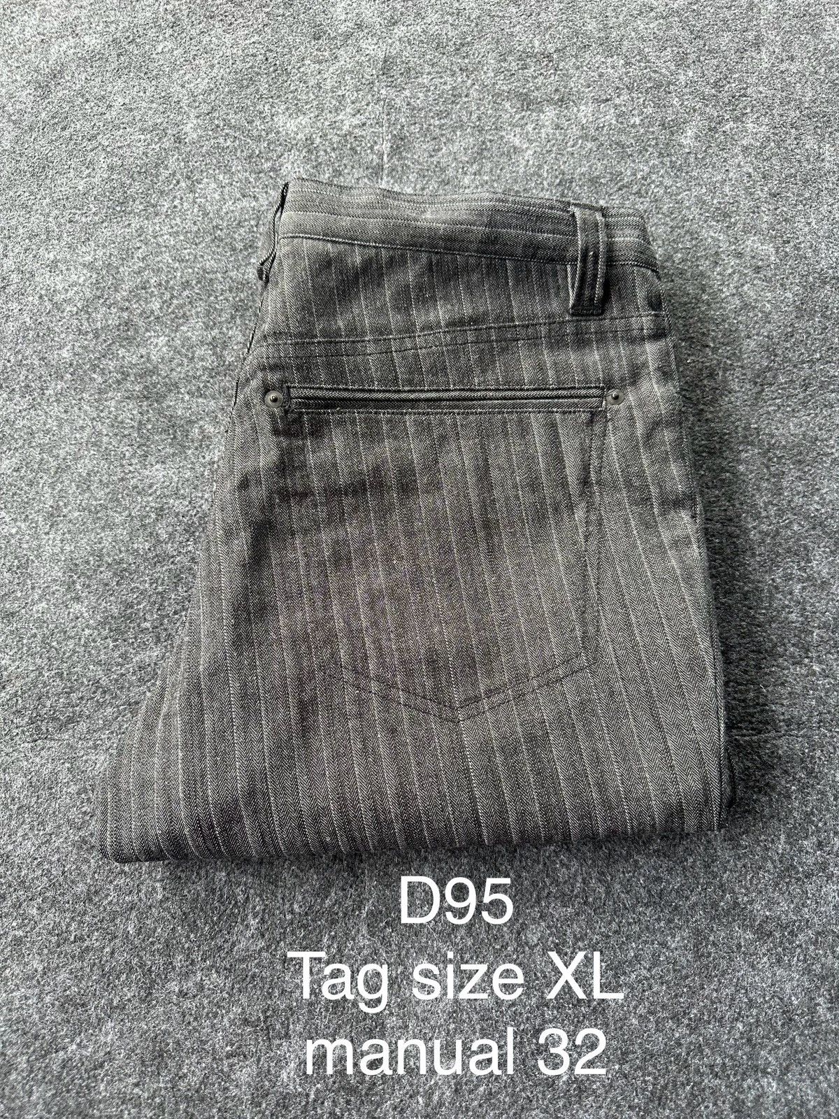 Comme Ca Ism Comme Ca Ism Flare Stripe Hickory Denim D95 Size US 32 / EU 48 - 10 Thumbnail
