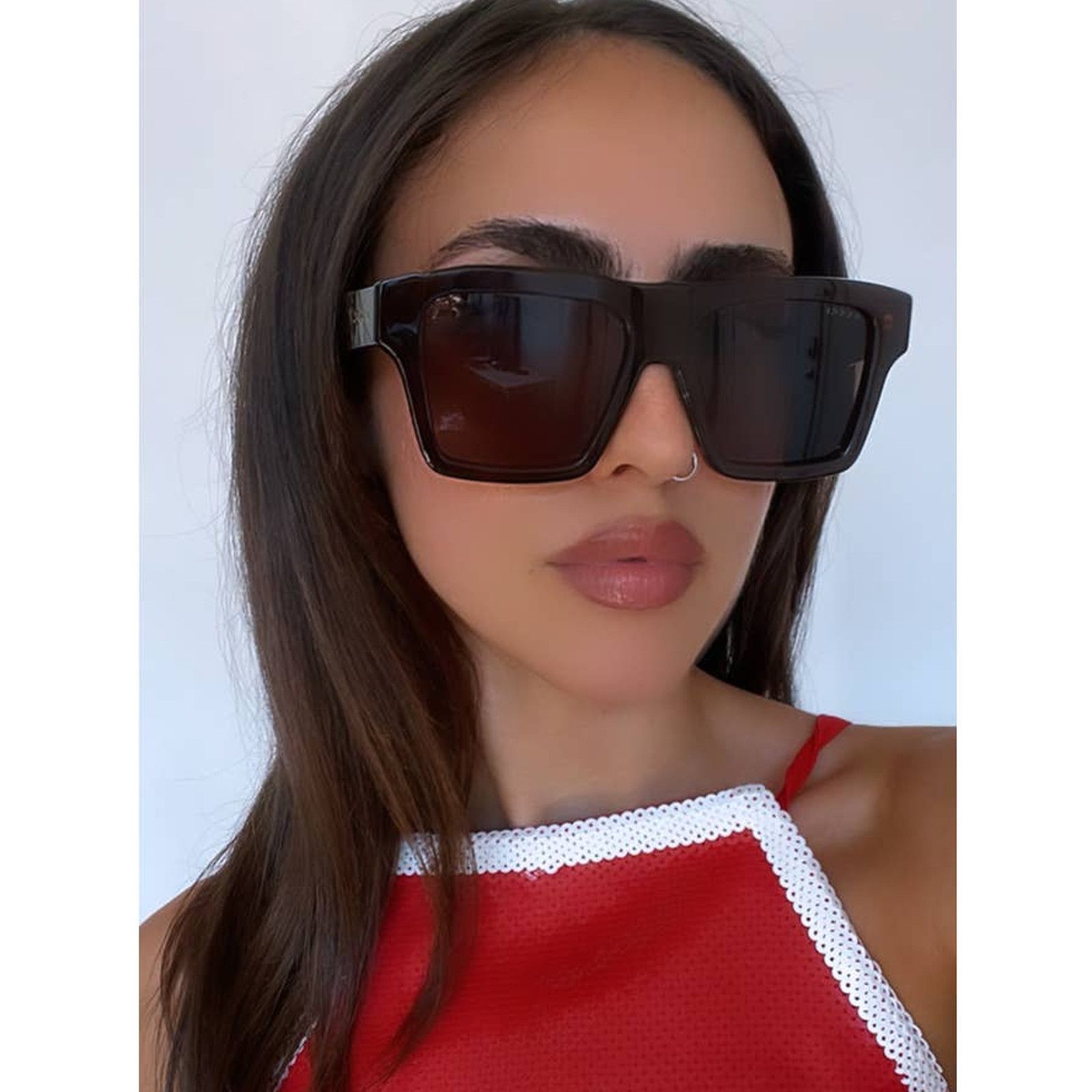 New Authentic Gucci GG1067S 002 Round Havana Brown sunglasses Gucci Sunglasses Women main image 2